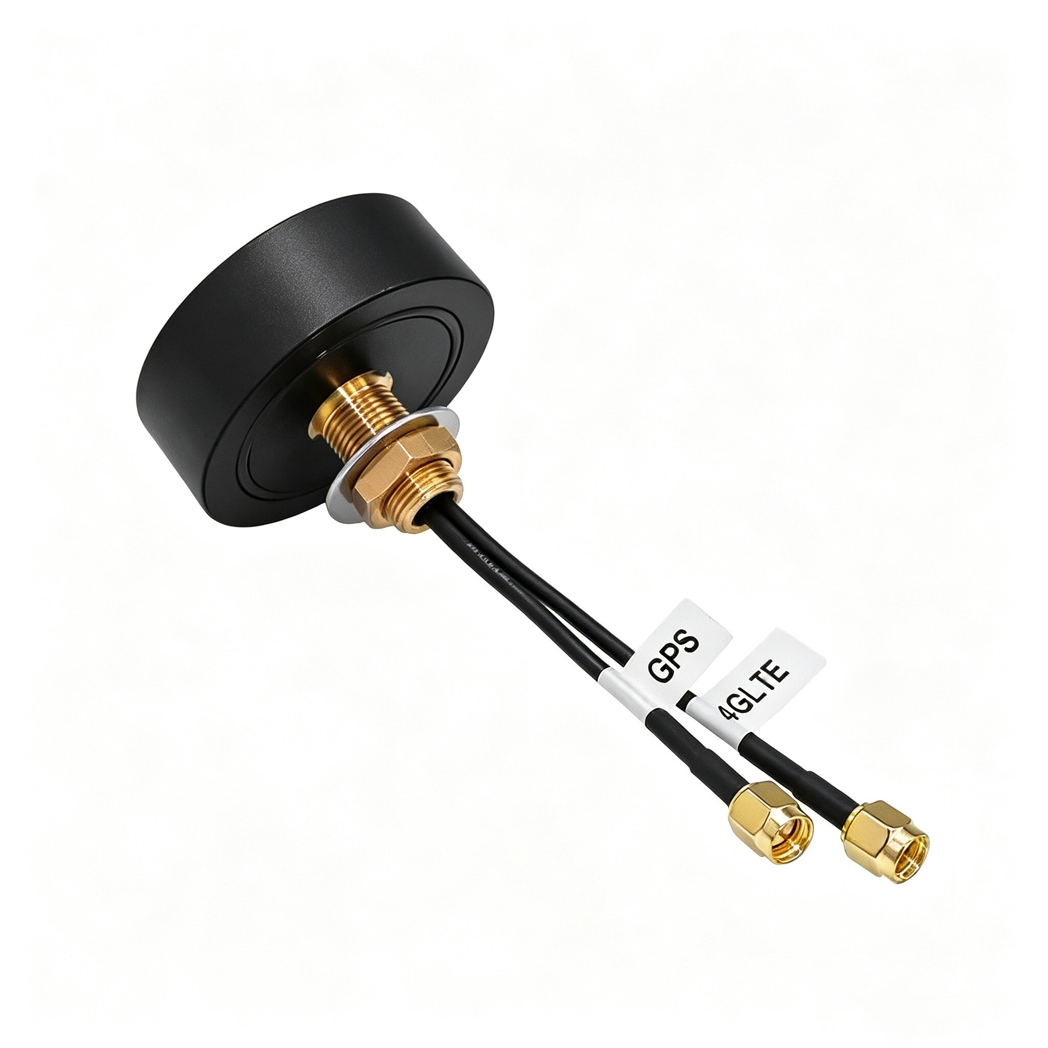ZKT High Gain Combo External Antenna Waterproof Omni-Directional Screw Mount MIMO Outdoor 2-in-1 GPS/GSM 2.4G 3G LTE 4G 5G 