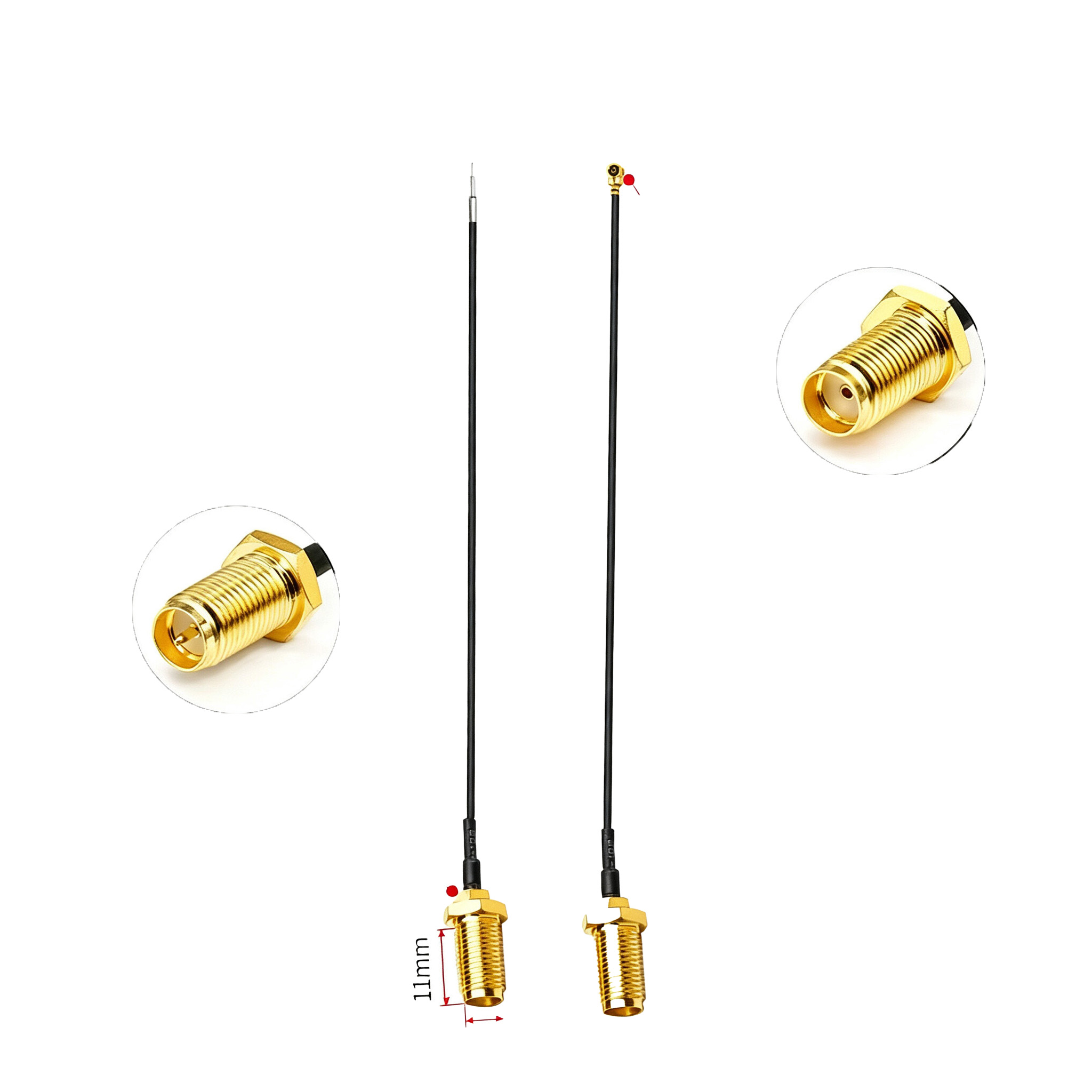 ZKT LSR Antenna RF Cable Coaxial Cable With Sma BNC Connectors Customized Rf Connection Wifi Antenna 