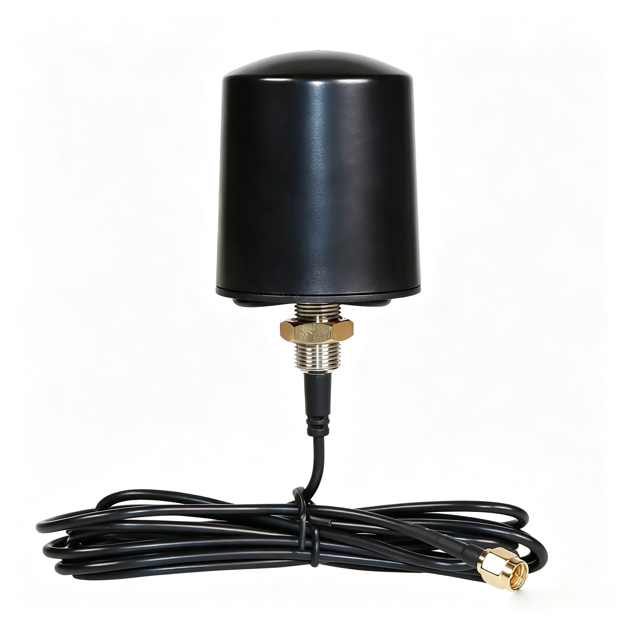 ZKT Waterproof Combo Combination Cabinet Antenna Outdoor Screw Mount High Gain Omni-Directional 2-in-1 GPS/WiFi/ LTE 4G