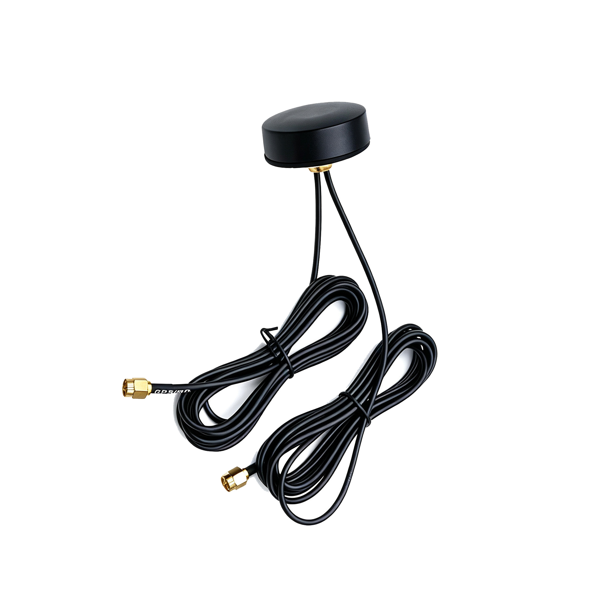 ZKT 4G WiFi GPS Combo Antenna, High‑Gain Waterproof Mushroom Antenna, Circular Cabinet Mount 