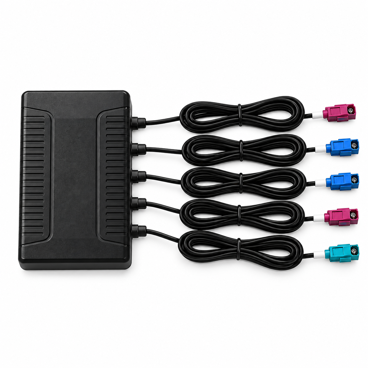 ZKT 5-in-1 Automotive Combo Antenna with 2.4GHz WiFi LTE Dual GPS for Vehicle