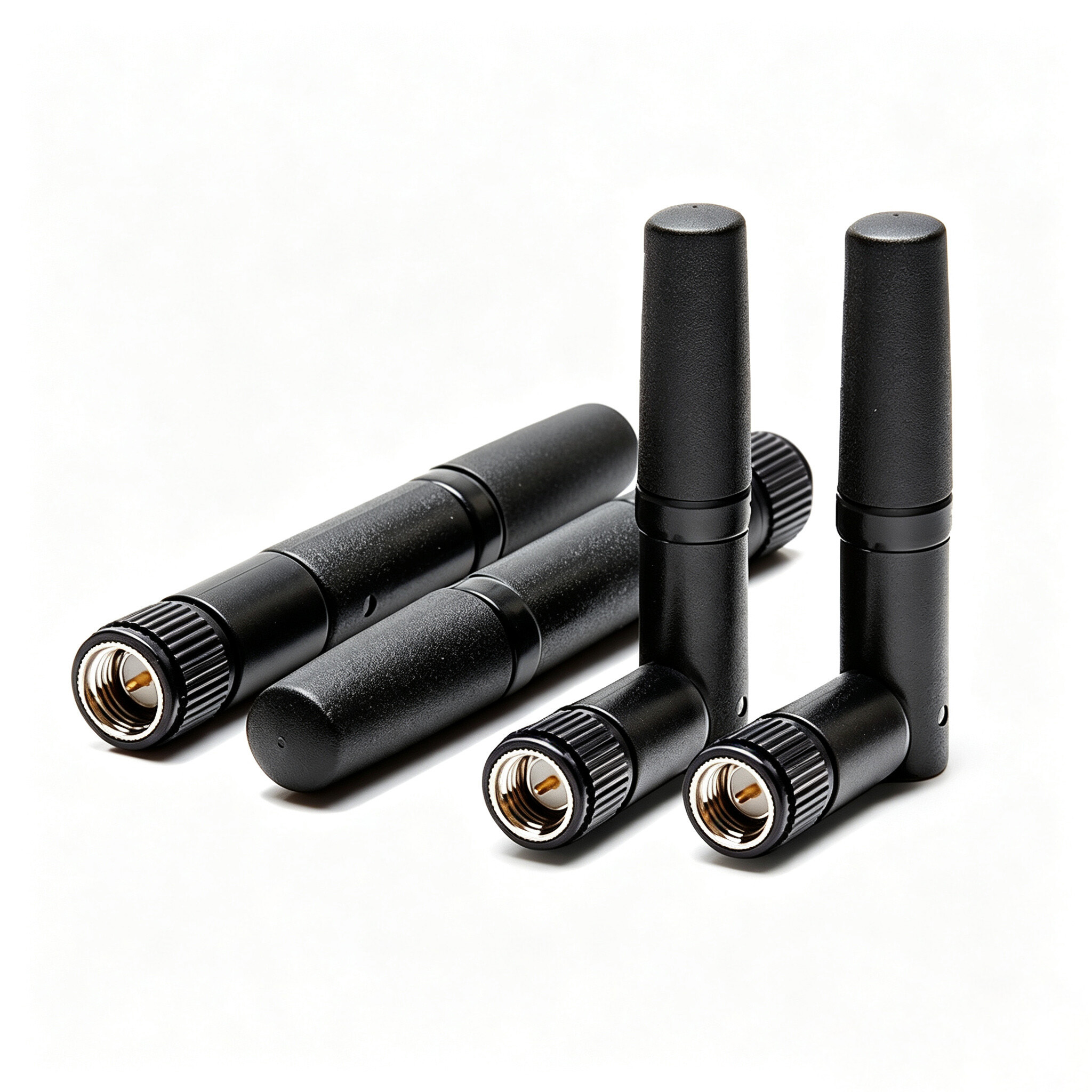 ZKT 2.4GHz Compact Foldable Antenna, SMA Male, 3dBi, for Security Camera & Bluetooth Vertical for Outdoor Router 