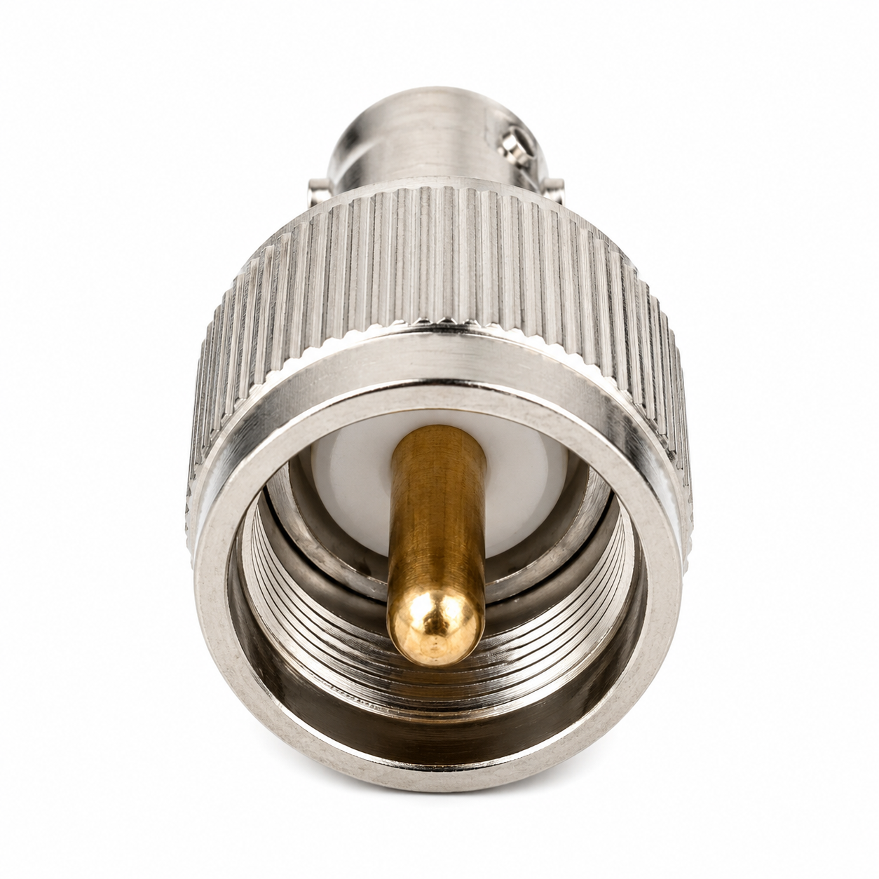 ZKT 50 Ohm UHF Male to BNC Female RF Coaxial Connector Adapter