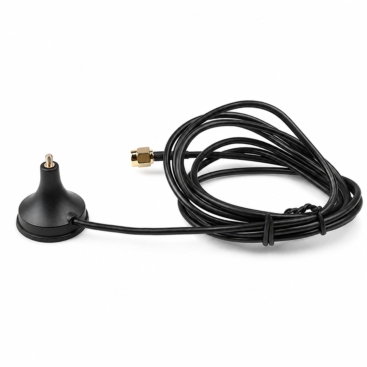 ZKT 700-2700MHz Antenna SMA Male Magnetic AerialSmall Base for Communication Ham Radio Walkie Talkie