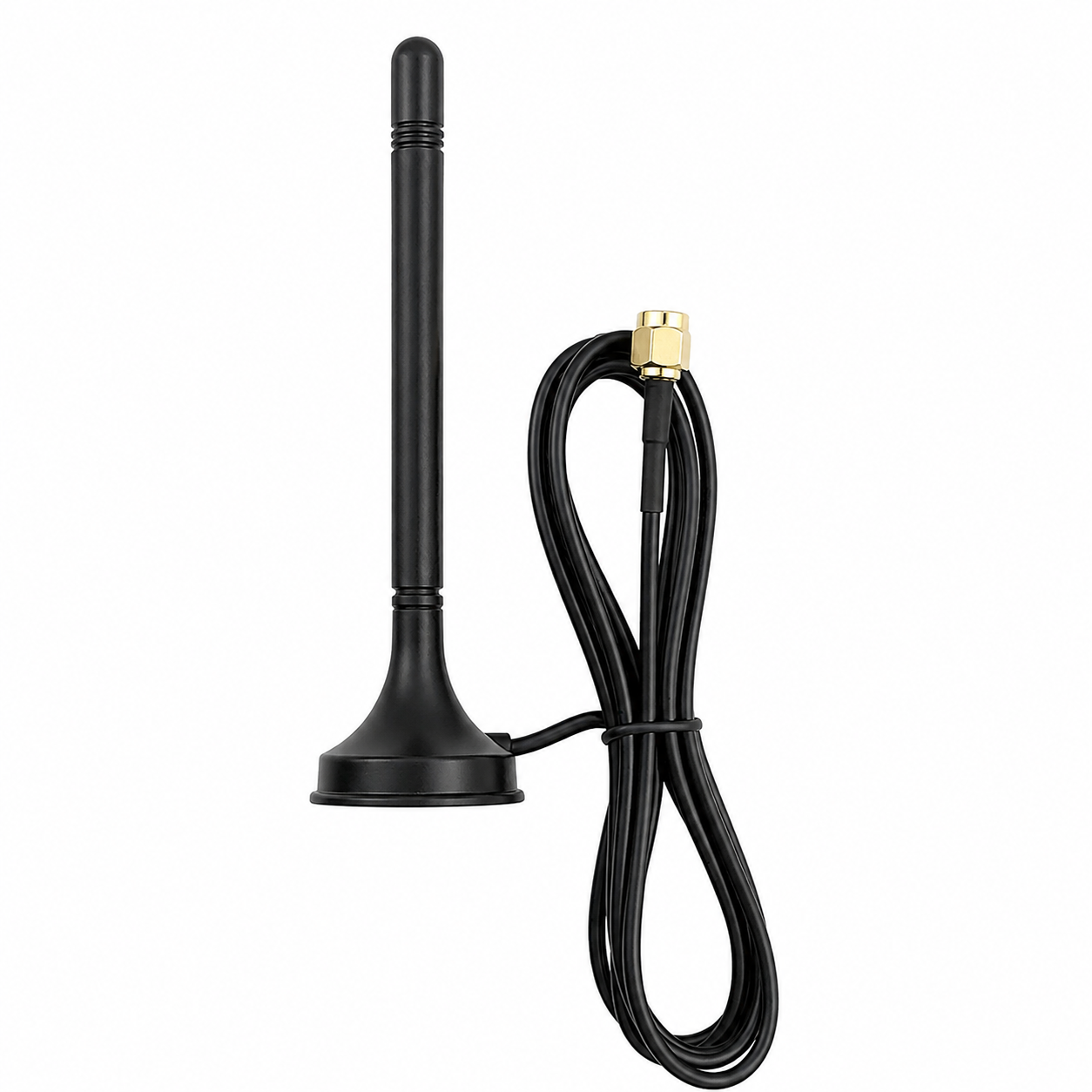 ZKT High Gain Suction Cup Antenna with Vertical Polarization Waterproof GSM GPS Magnetic Antenna