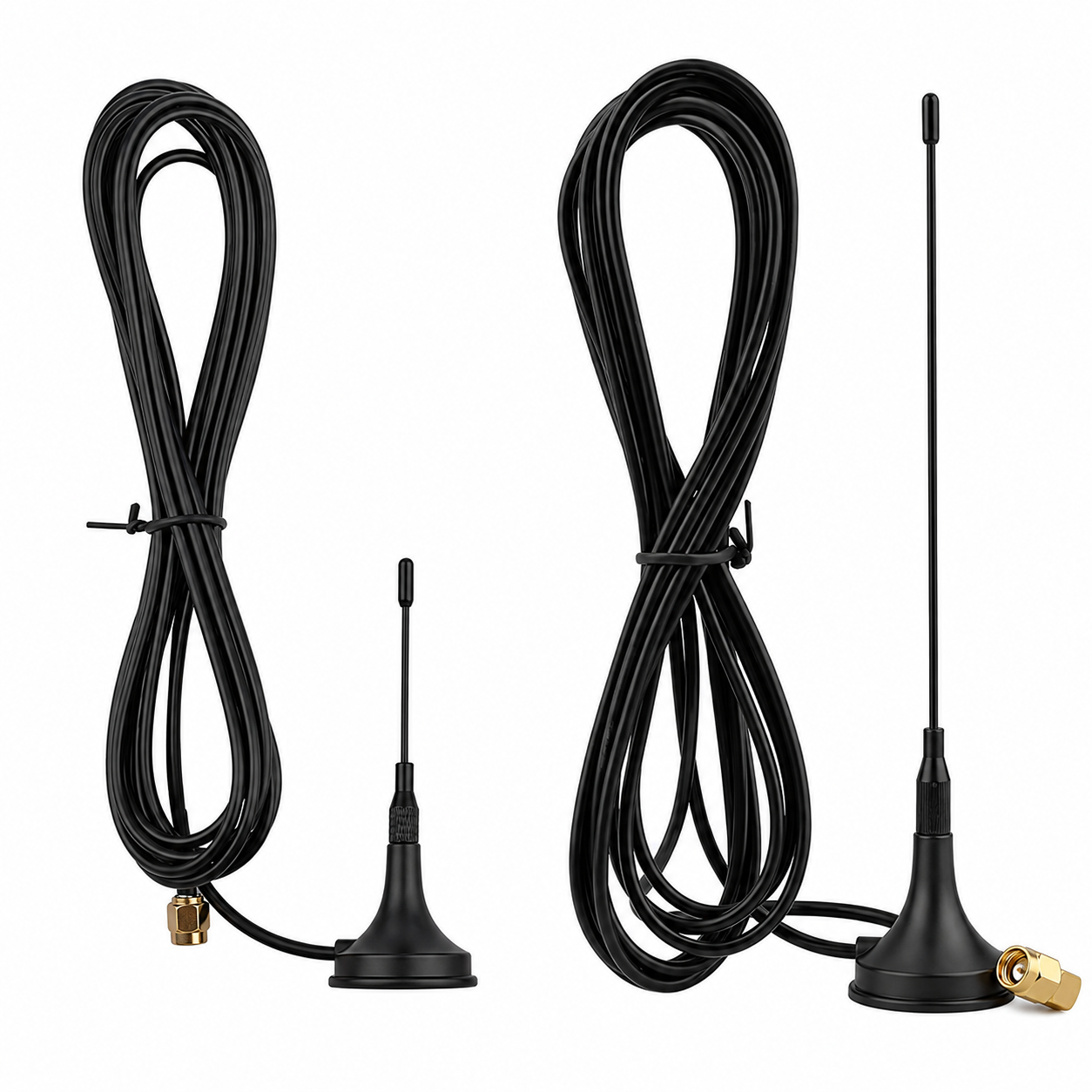 ZKT Magnetic Suction Cup Antenna 433-860MHZ TV/Car Antenna Cable With SMA Connector