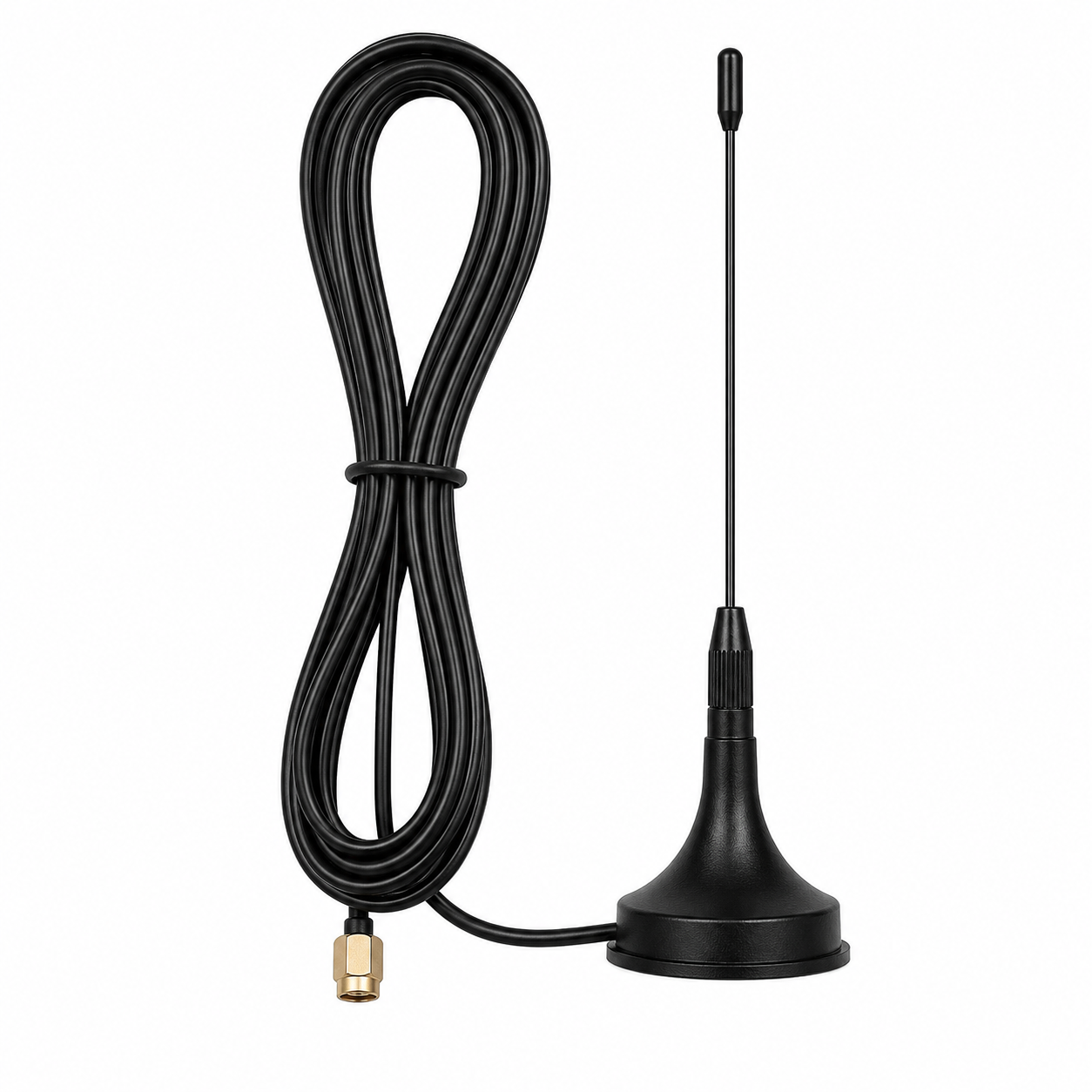 ZKT Magnetic Suction Cup Antenna 433-860MHZ TV/Car Antenna Cable With SMA Connector