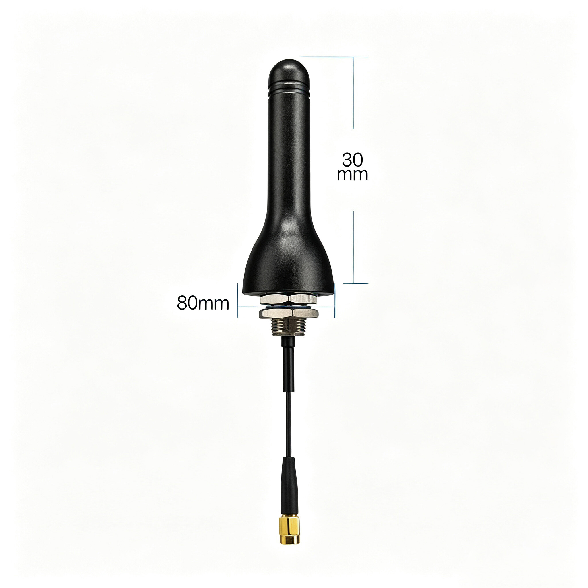 ZKT Full Band High Gain Waterproof Omnidirectional Screw Mount Outdoor Cabinet GSM Wifi 4G LTE Cellular Antenna