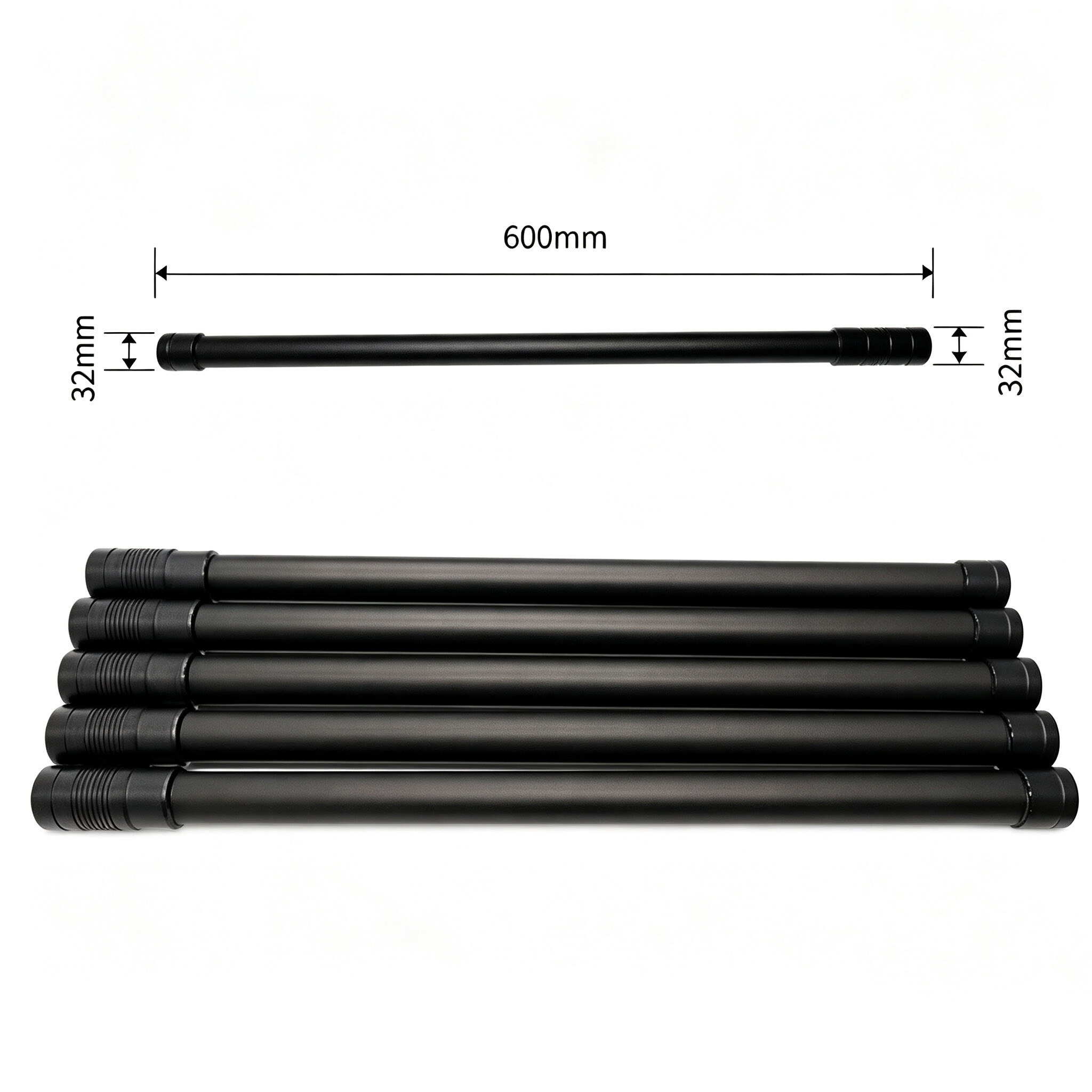 ZKT YGG028 Long Range Outdoor Fiberglass Counter Drone Antenna Omni Directional RF Frequency Shield