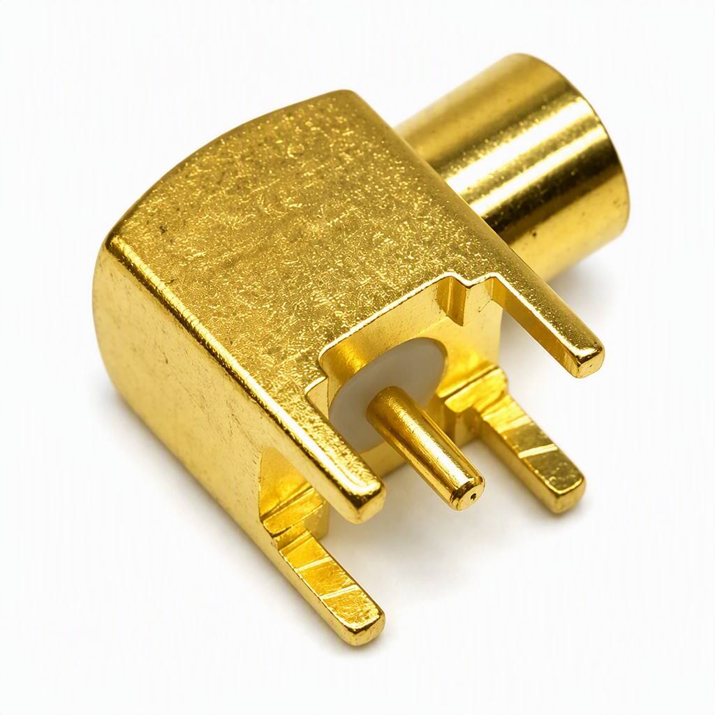 ZKT MCX Female Right Angle PCB Mount RF Connector 50 Ohm