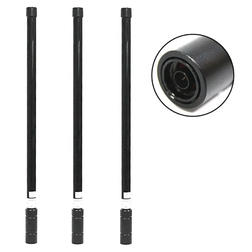 ZKT High Gain Fiberglass Antenna 868MHz 915MHz Omni Directional Weather Resistant For Agricultural Monitoring