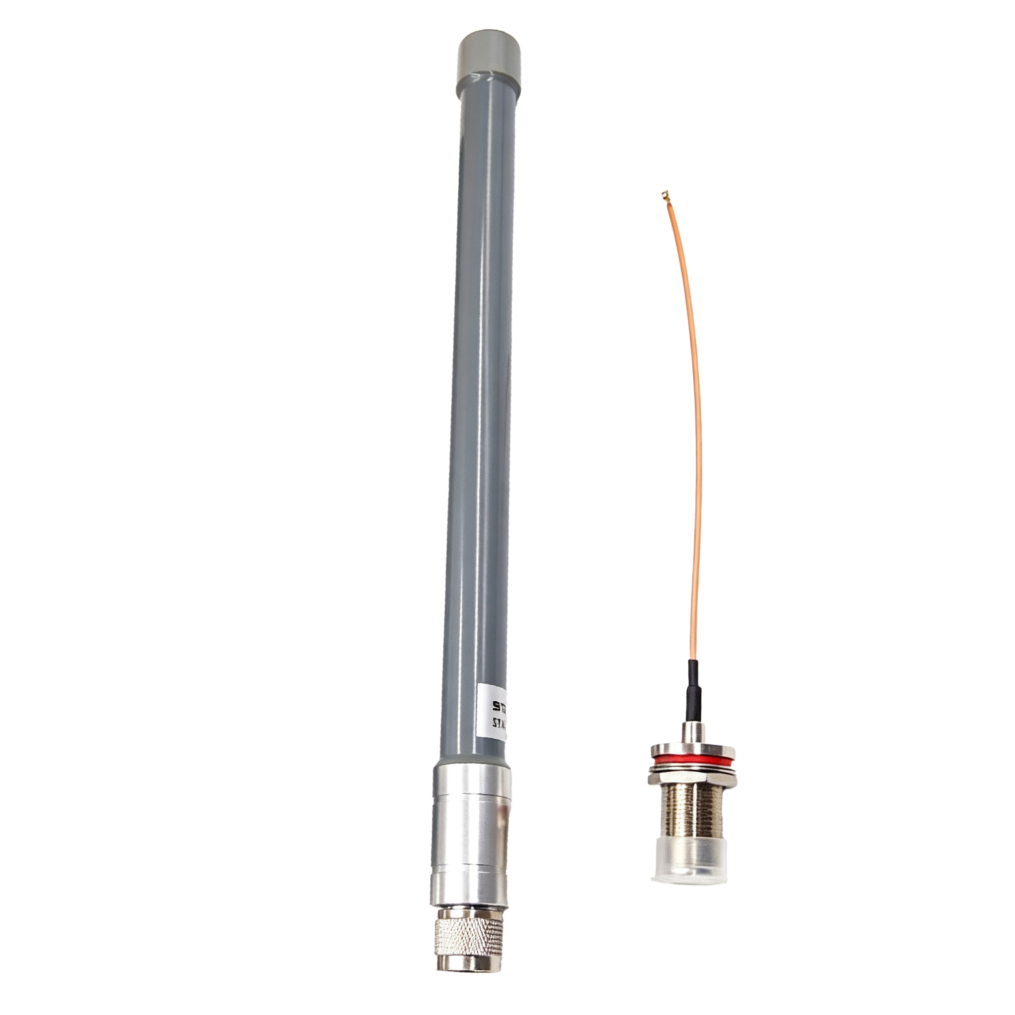 ZKT High-Gain 4G Fiberglass Antenna LoRa Fiberglass Outdoor Antenna with N Type Connector