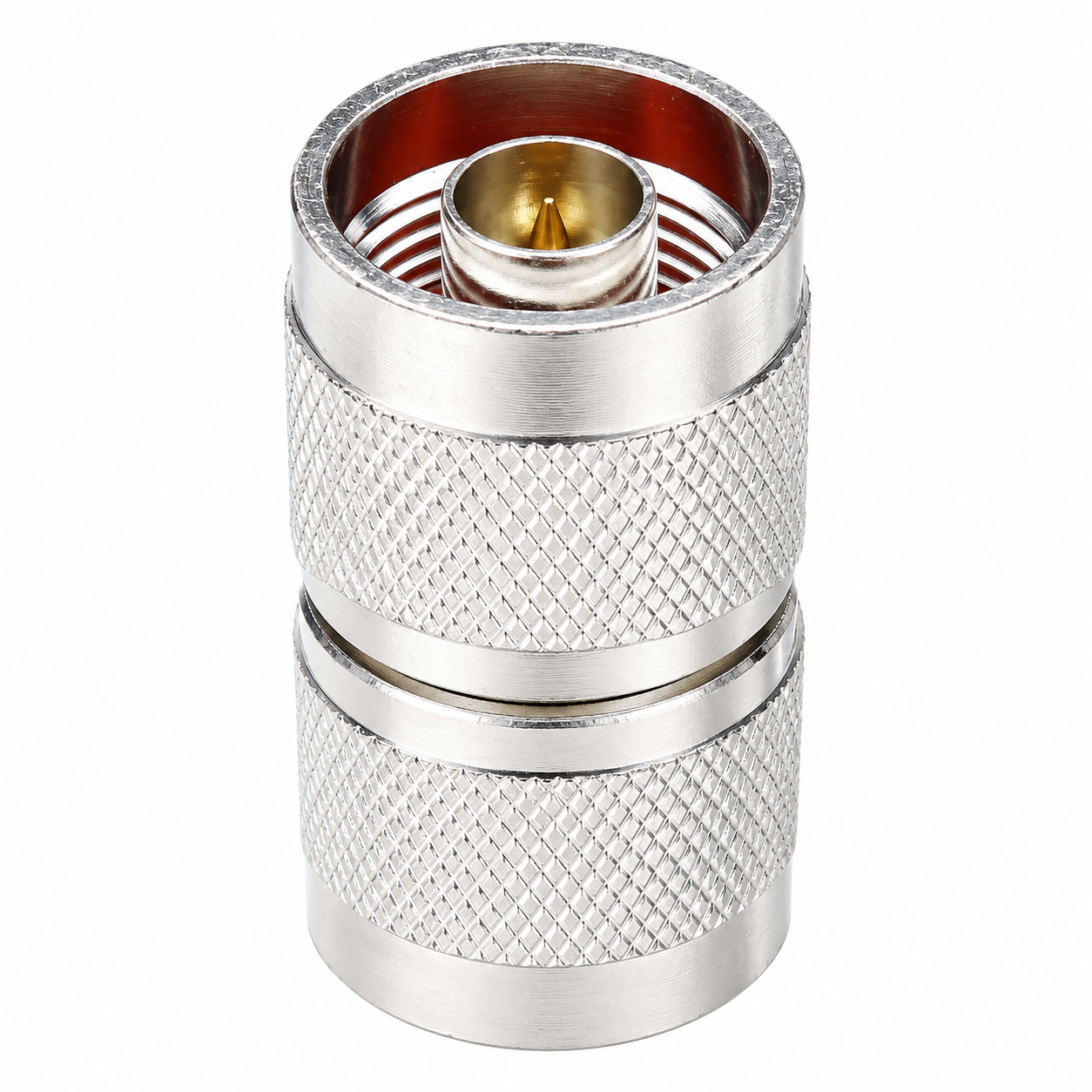 ZKT N Male Plug to N Male Plug RF Coaxial Connector Adapter for connecting compatible