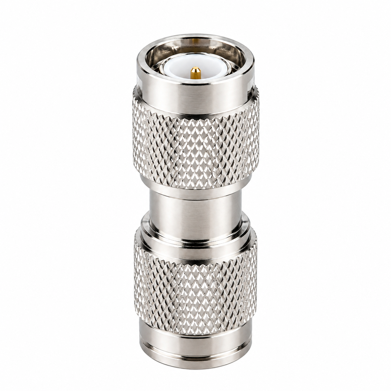  ZKT TNC Male to TNC Male RF Coaxial Adapter 50 Ohm Straight Connector