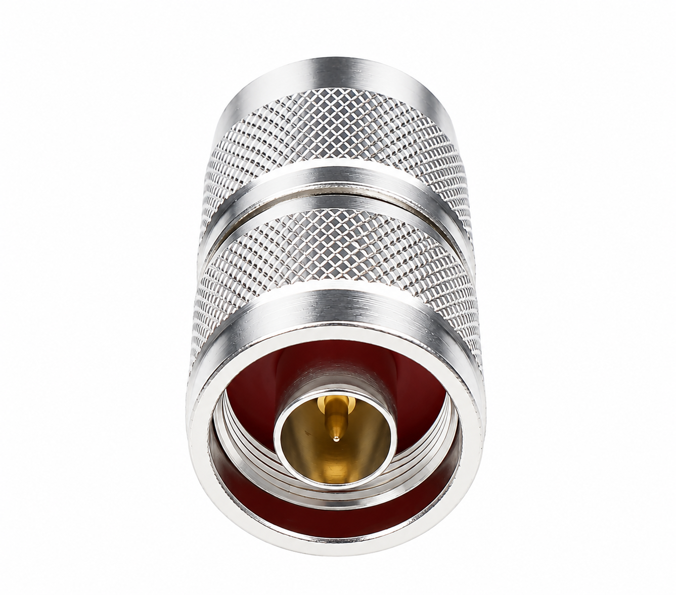 ZKT N Male Plug to N Male Plug RF Coaxial Connector Adapter for connecting compatible