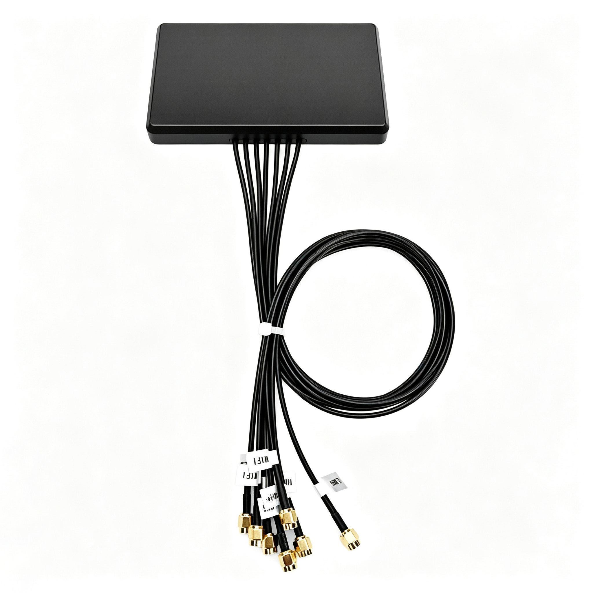 ZKT 5G Dual Band 4G 3G Vertical6-in-1 Combination Puck Antenna Full-Band 600-6000MHz 5dBi Gain WIFI Male 
