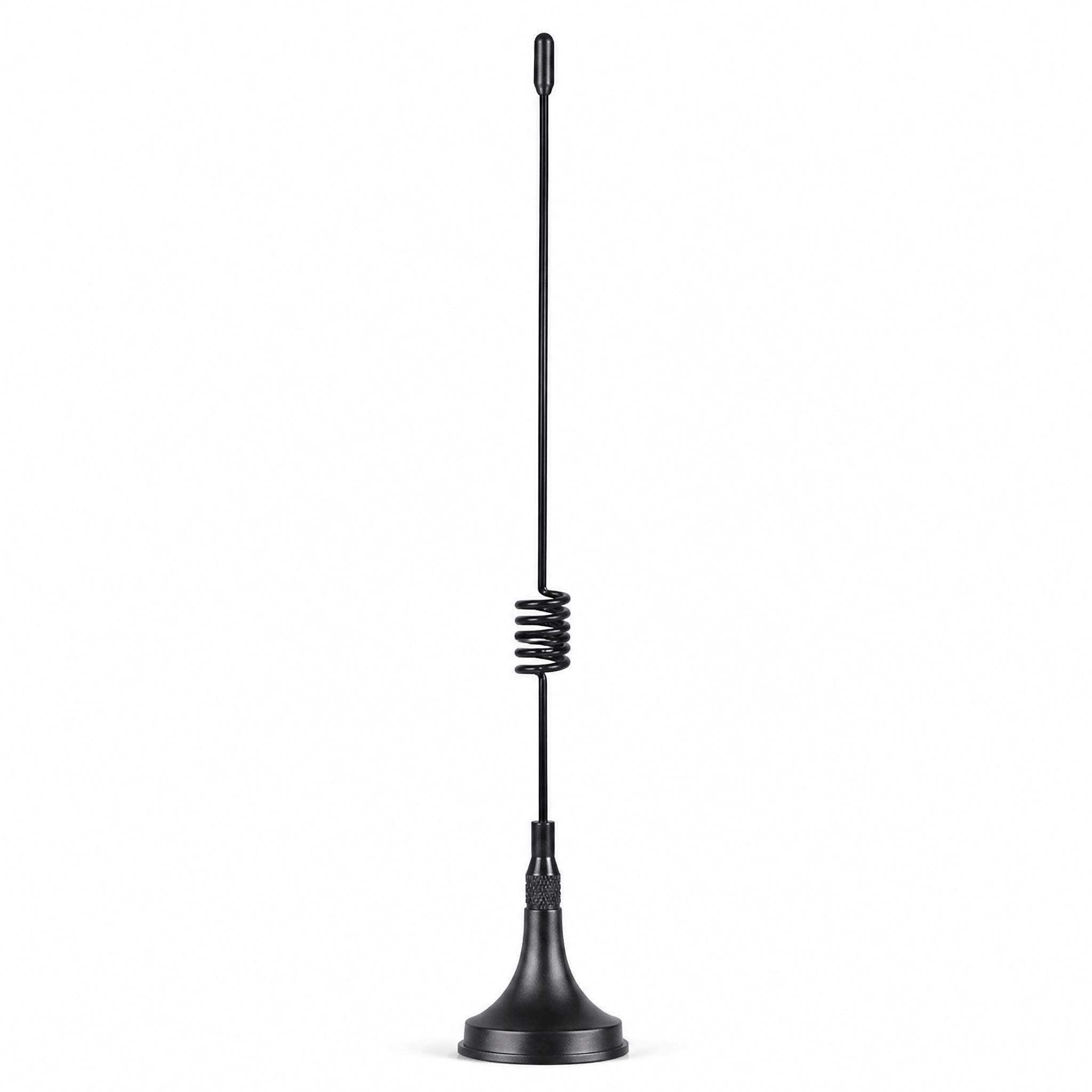 ZKT 700-2700MHz Antenna SMA Male Magnetic AerialSmall Base for Communication Ham Radio Walkie Talkie
