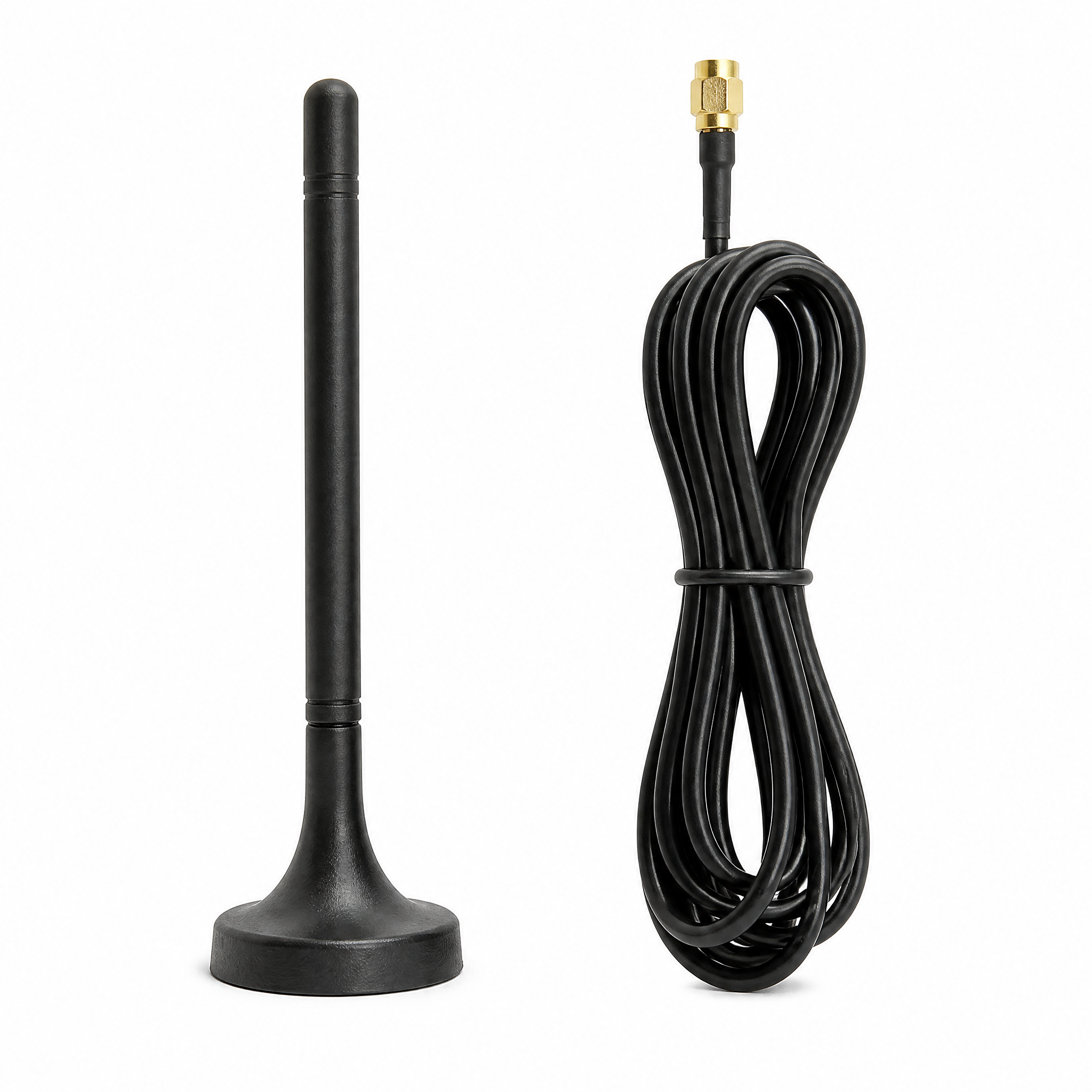 ZKT High Gain Suction Cup Antenna with Vertical Polarization Waterproof GSM GPS Magnetic Antenna
