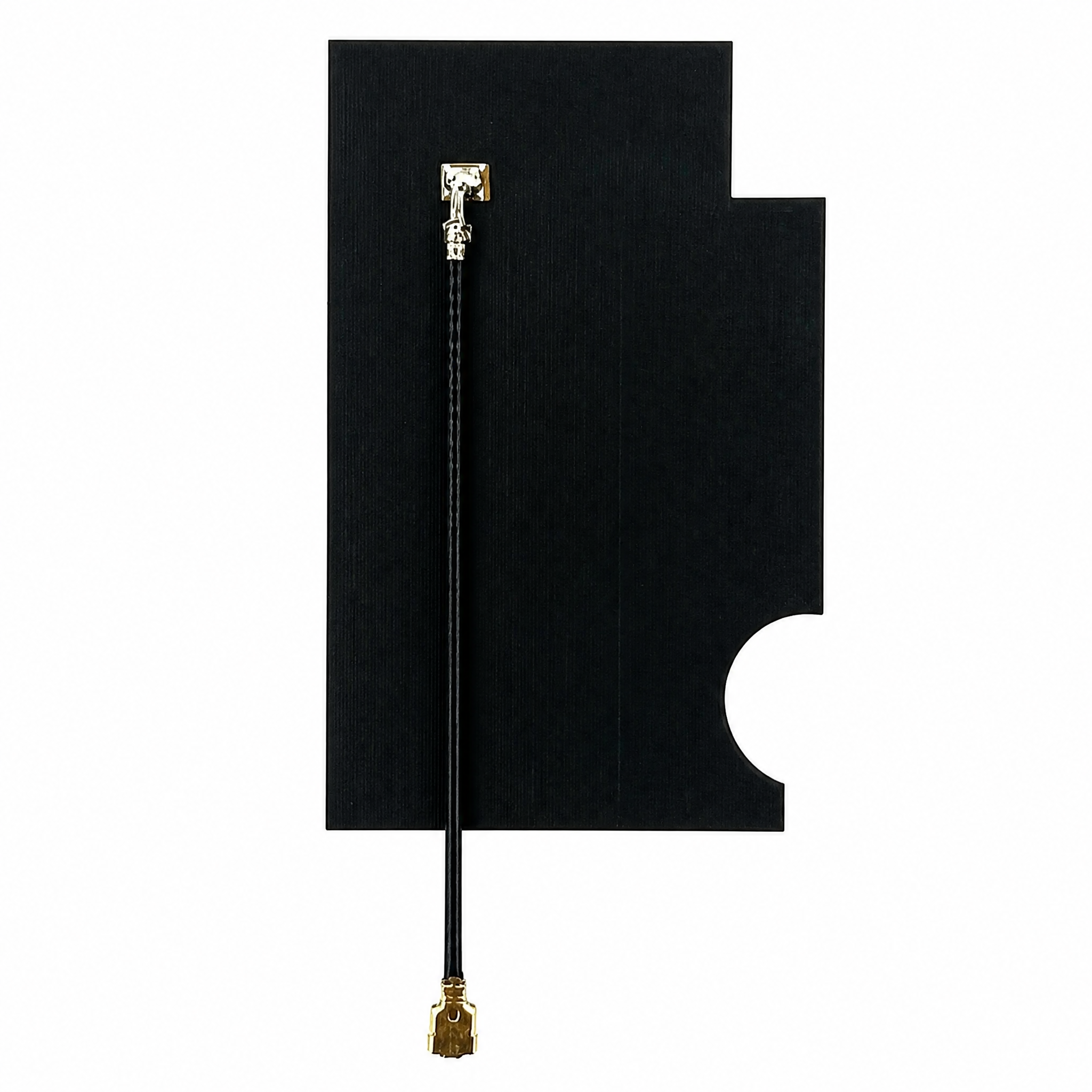 ZKT High-Gain FPC Antenna Embedded 2.4G/5.8G Wi-Fi Adhesive Mount RG1.13 Cable Customizable