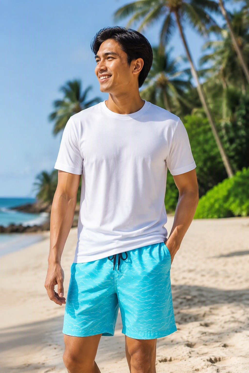 Men's quick-dry board shorts