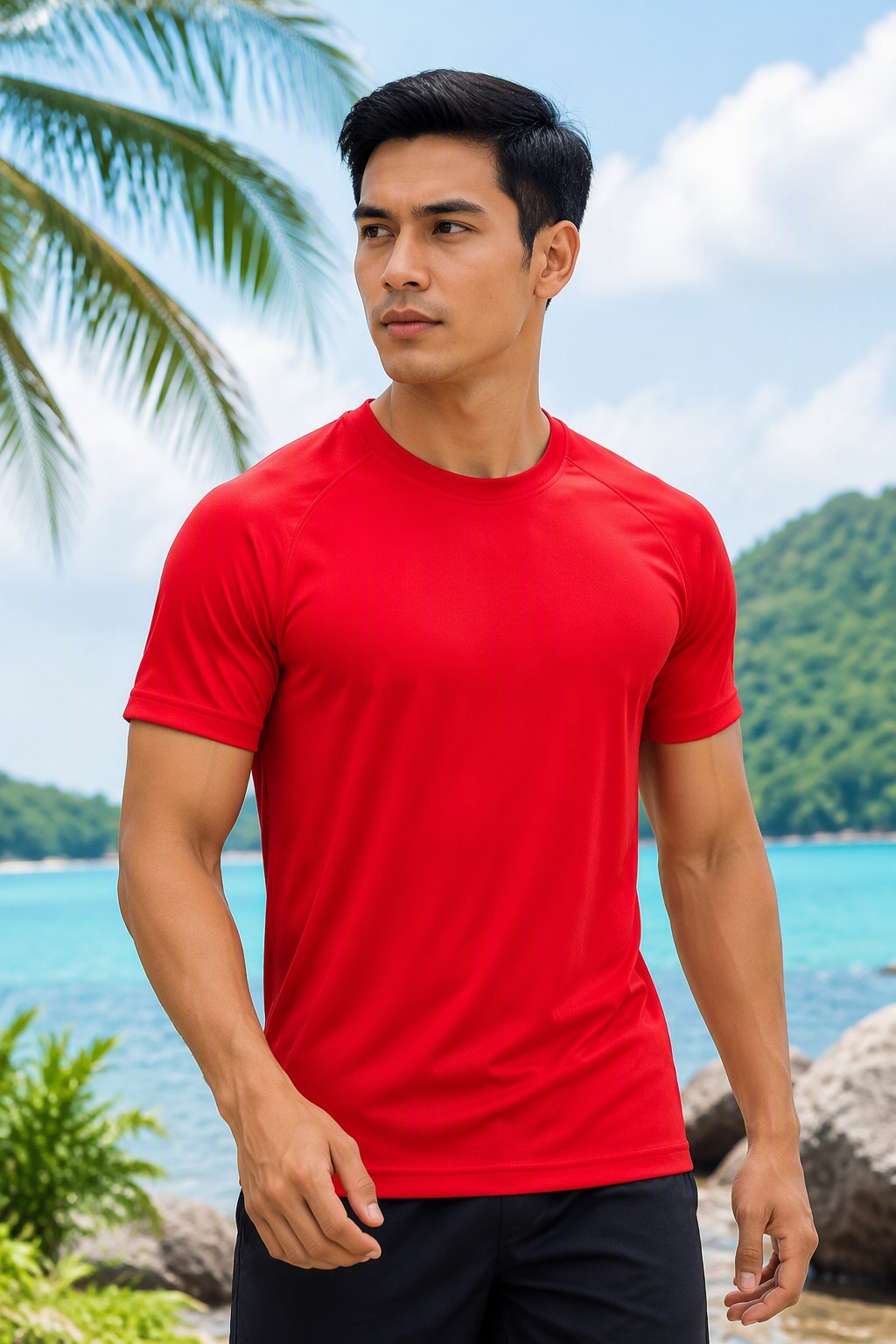 Men's quick-dry sports t-shirt