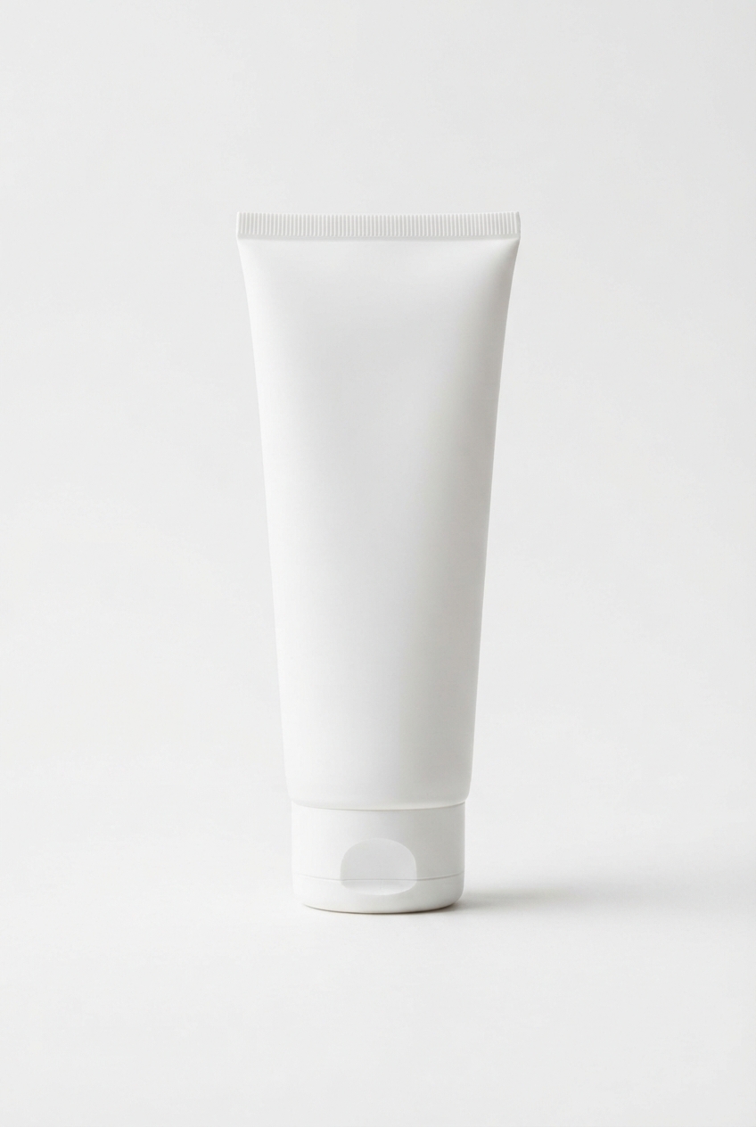SPF50 sunscreen lotion tube for tropical sun