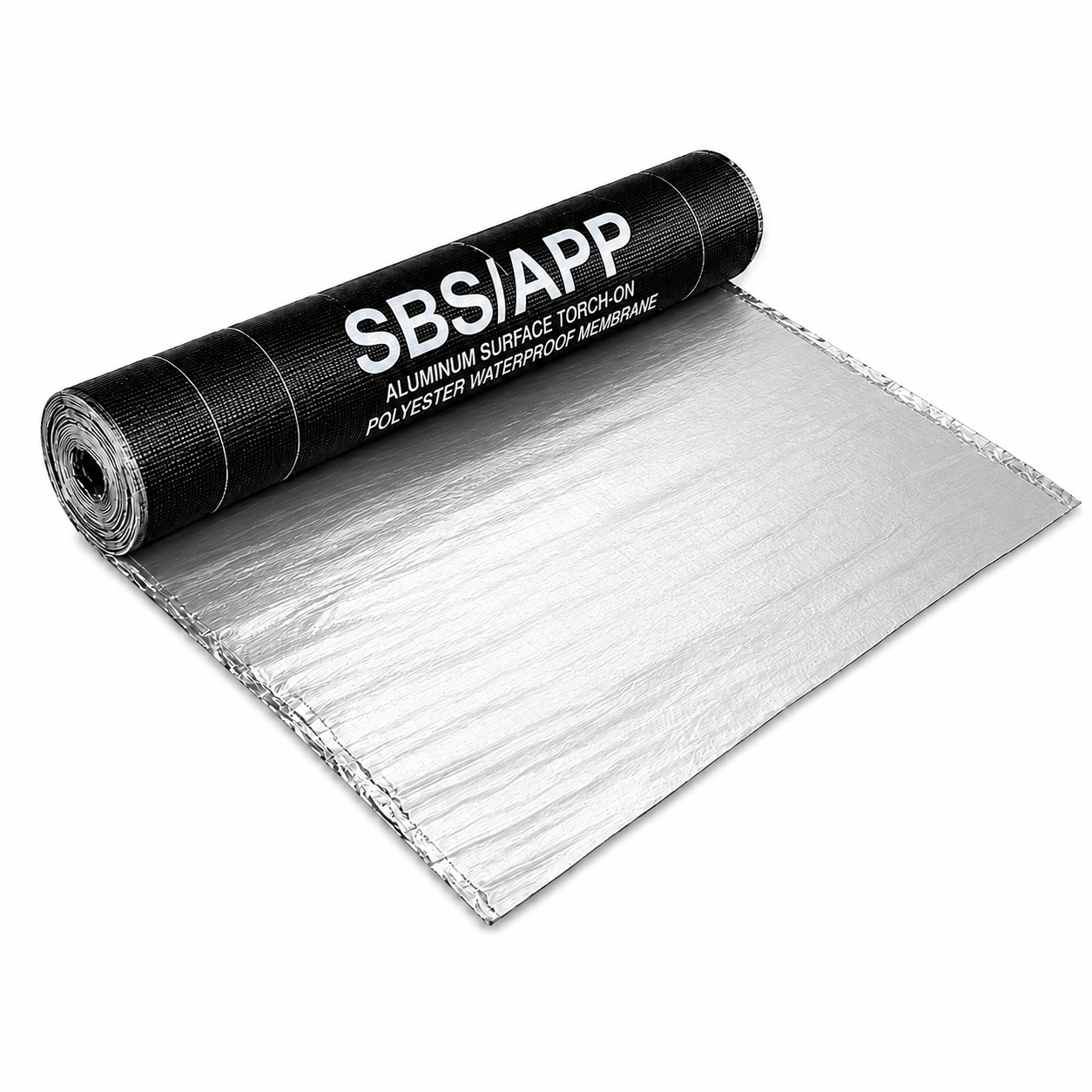 Aluminum Foil Torch‑On Bitumen Waterproof Membrane (Polyester Reinforced)