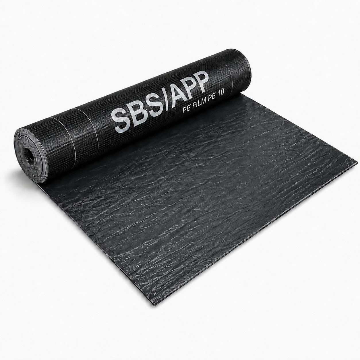 PE Film Torch‑On Bitumen Waterproof Membrane (Polyester Reinforced)