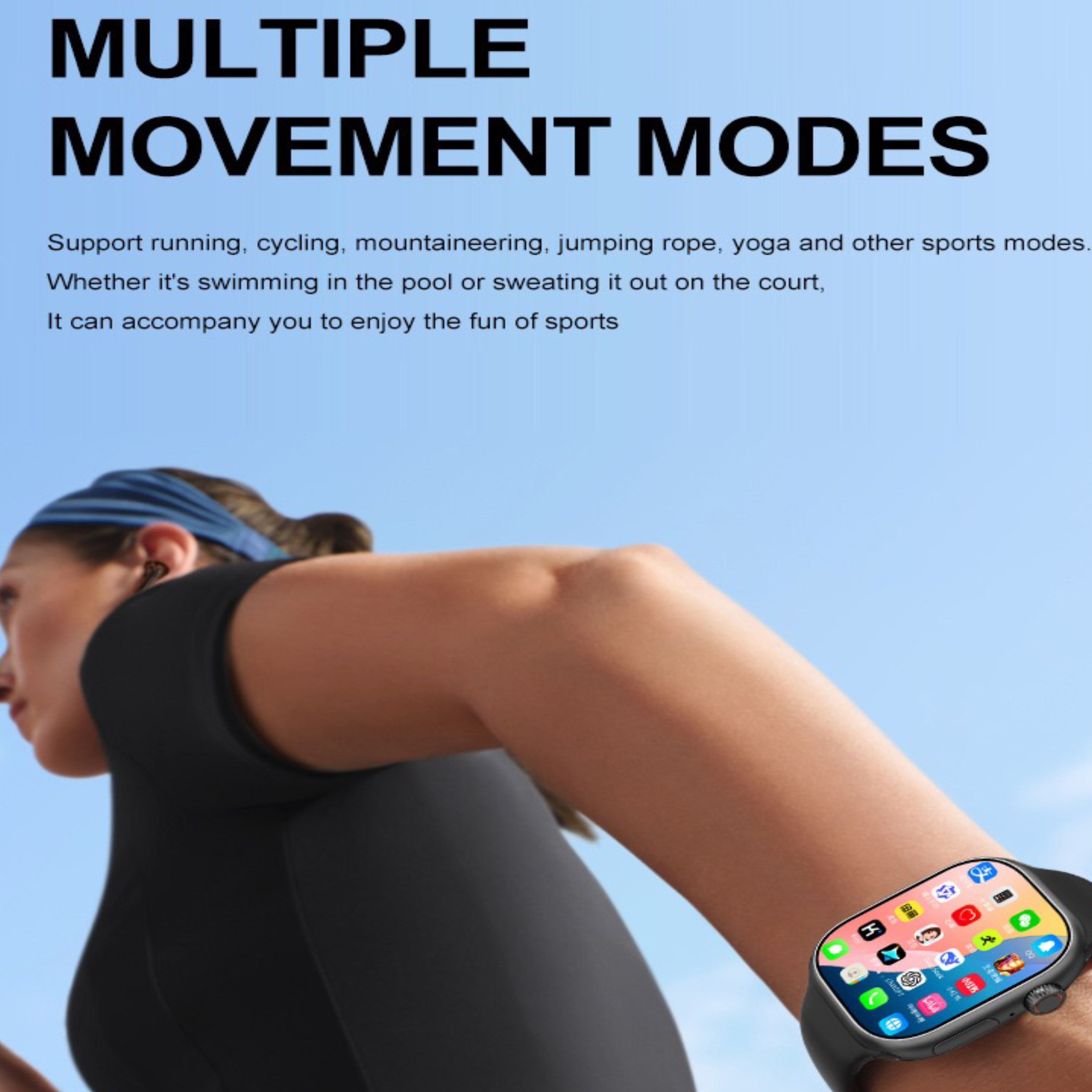 Multifunctional Smart Watch | Bluetooth Call, Heart Rate & Fitness Tracker Waterproof Wristwatch