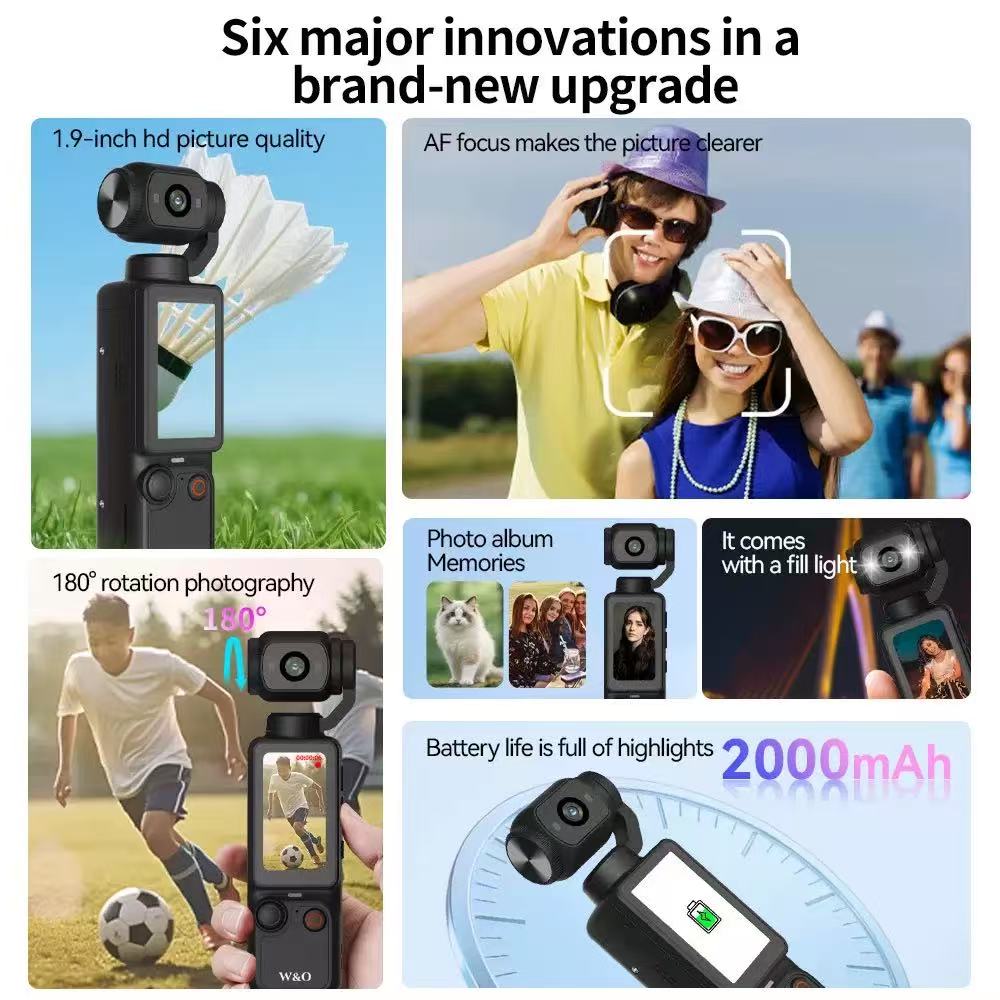 Pocket Gimbal Action Cameras