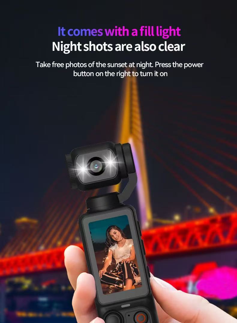 Pocket Gimbal Action Cameras