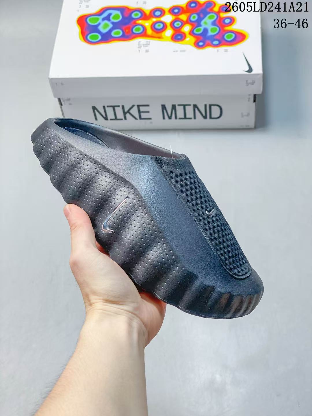 Men Women Cloud Foam Slide Slippers, Off‑White 3D Wave Thick Sole, Metallic Logo, Massage Insole Casual Beach Slides