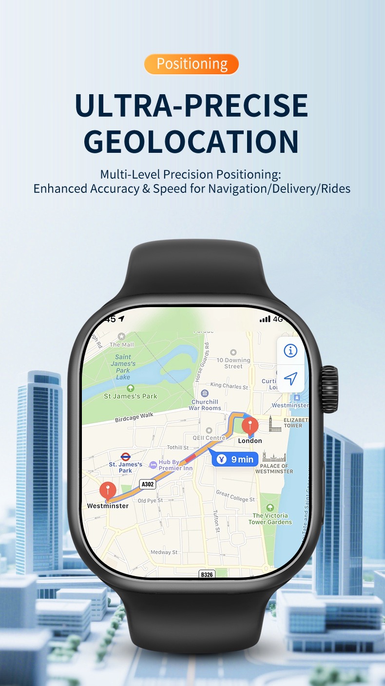 Multifunctional Smart Watch | Bluetooth Call, Heart Rate & Fitness Tracker Waterproof Wristwatch