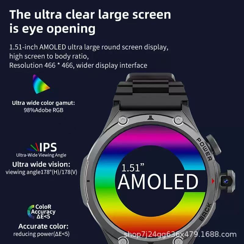Square SIM Card Smart Watch