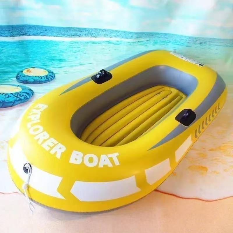 Inflatable Rubber Boat Portable Inflatable Kayak For Water Sports Outdoor Rafting