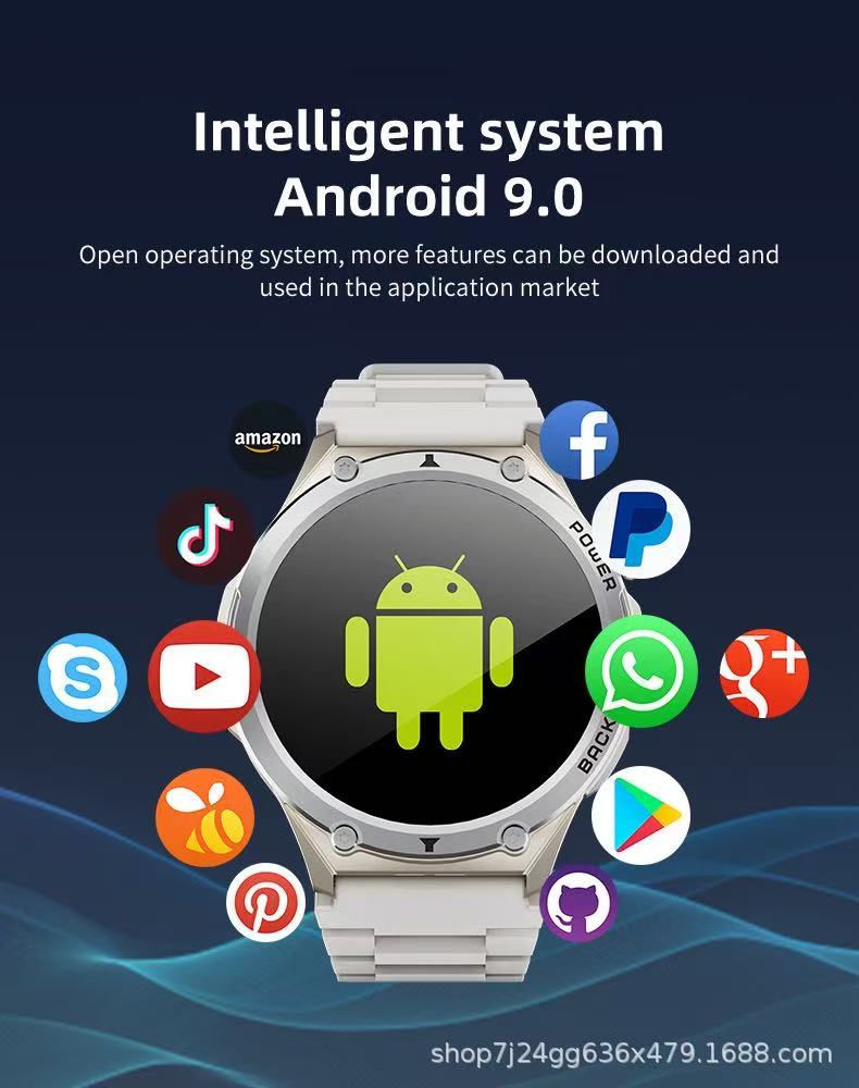 Square SIM Card Smart Watch