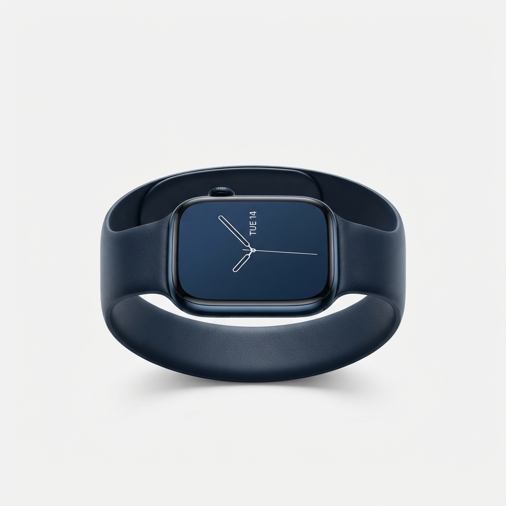 Darkblue large-screen smartwatch