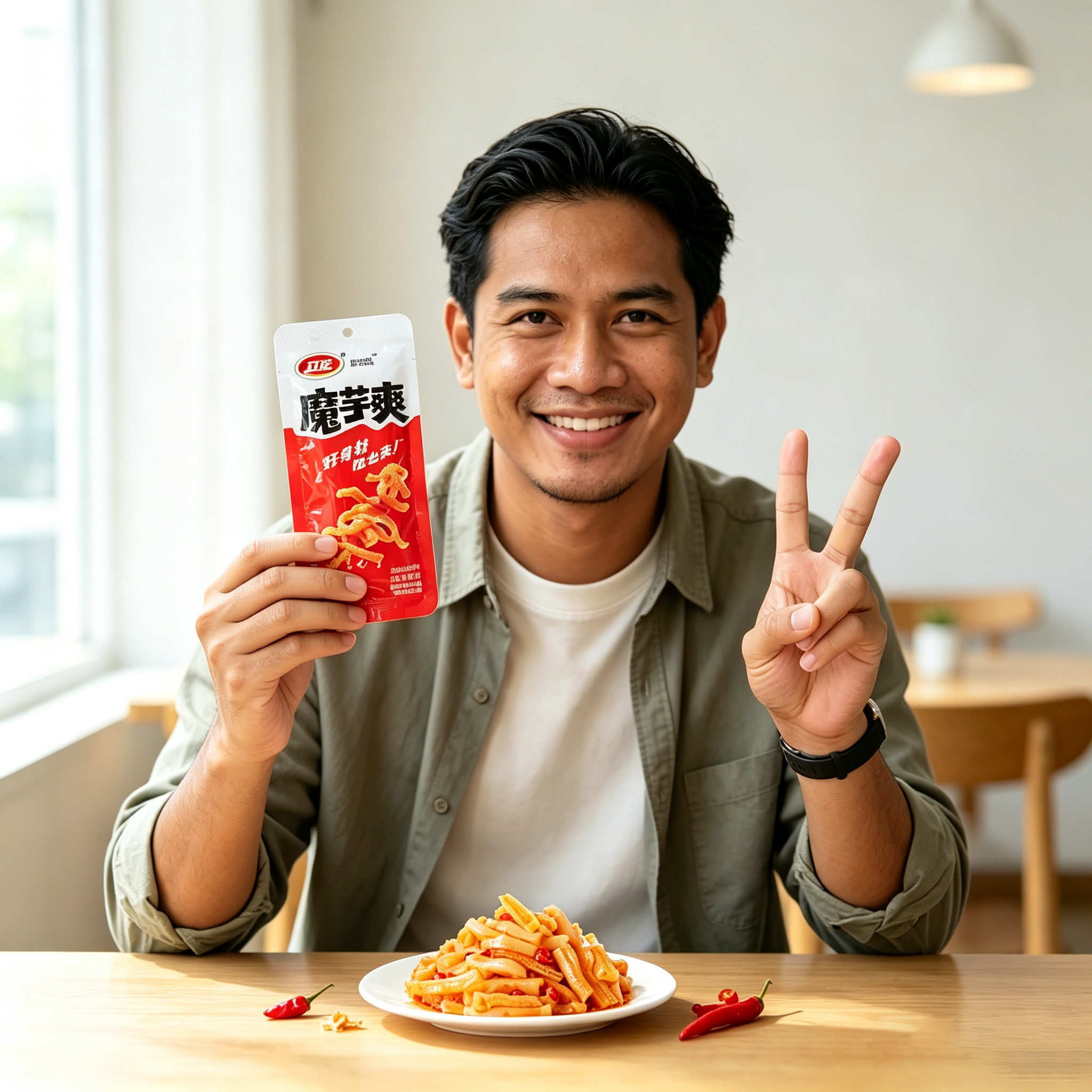 18g Weilong Konjac Spicy Vegetarian Tripe