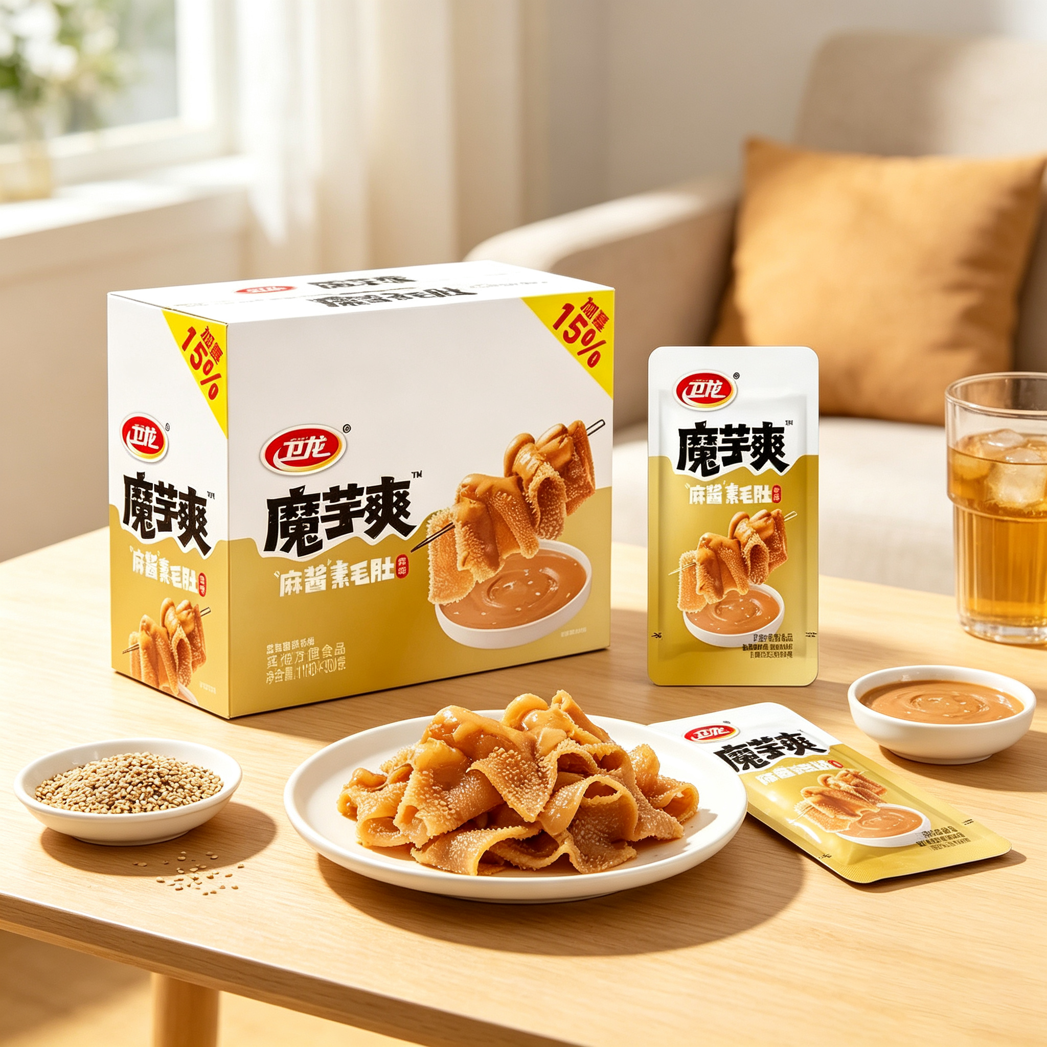 15g Weilong Konjac Sesame Paste Flavor