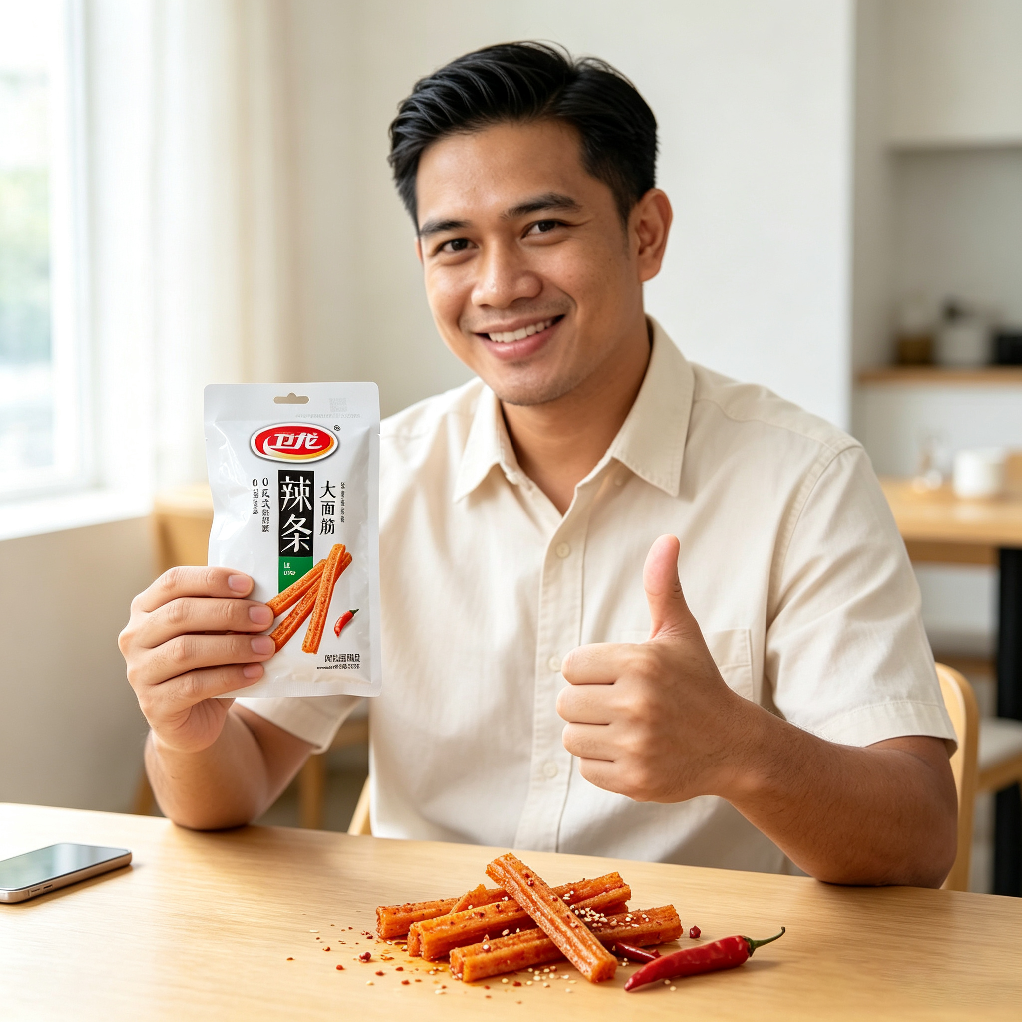  65g Weilong Big Gluten Classic Spicy