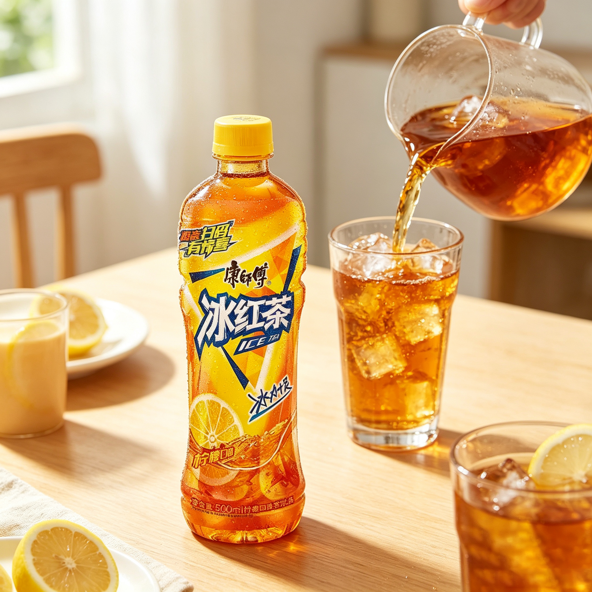 500ml Master Kong Lemon Black Tea
