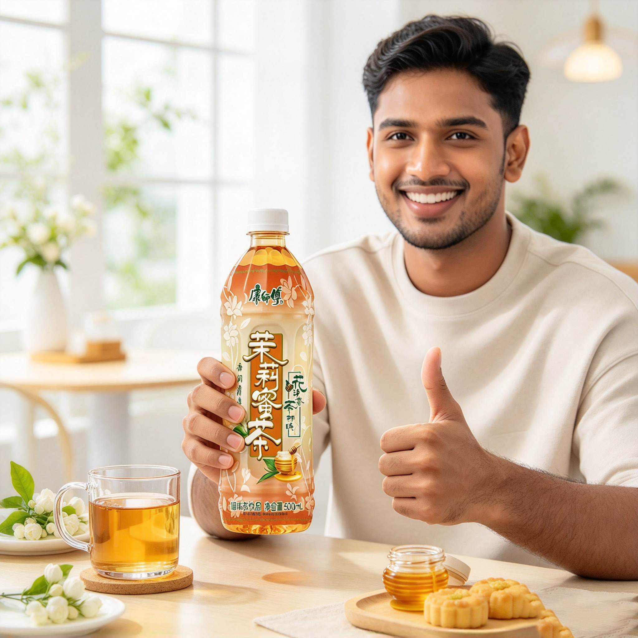 Master Kong Jasmine Honey Tea 500ml 康师傅茉莉蜜茶 500ml