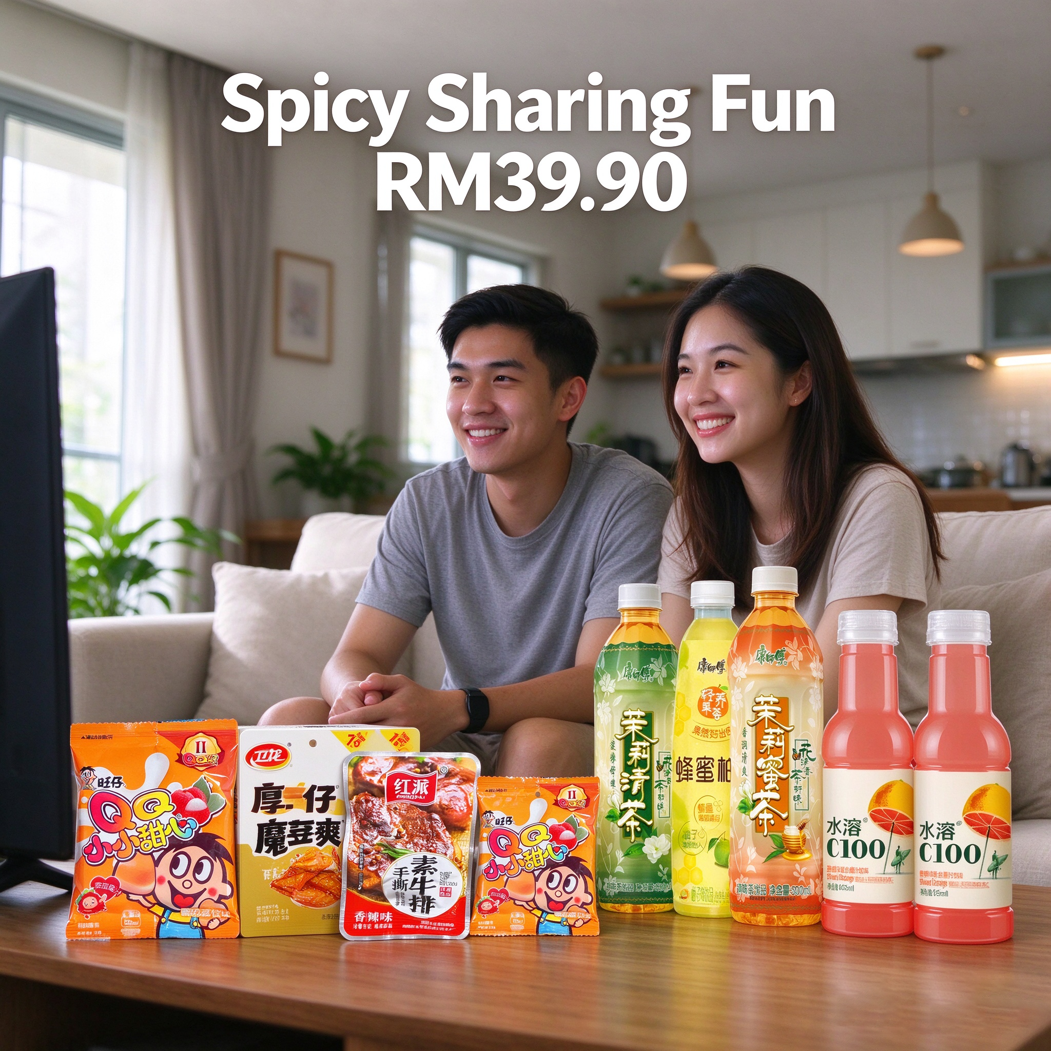 Double Trouble Spicy Movie Night Box (24 Pcs)