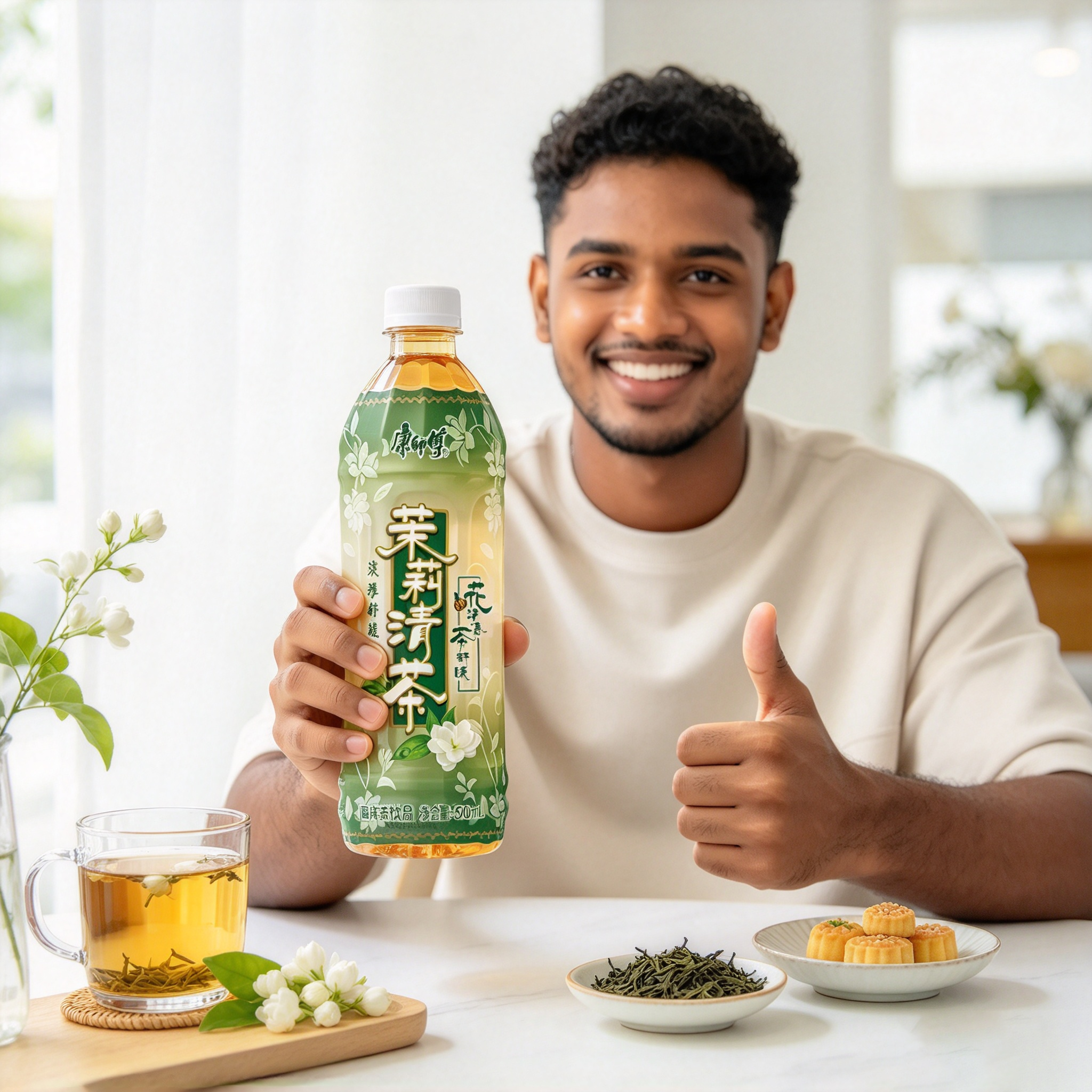 Master Kong Jasmine Tea 500ml 康师傅茉莉清茶 500ml