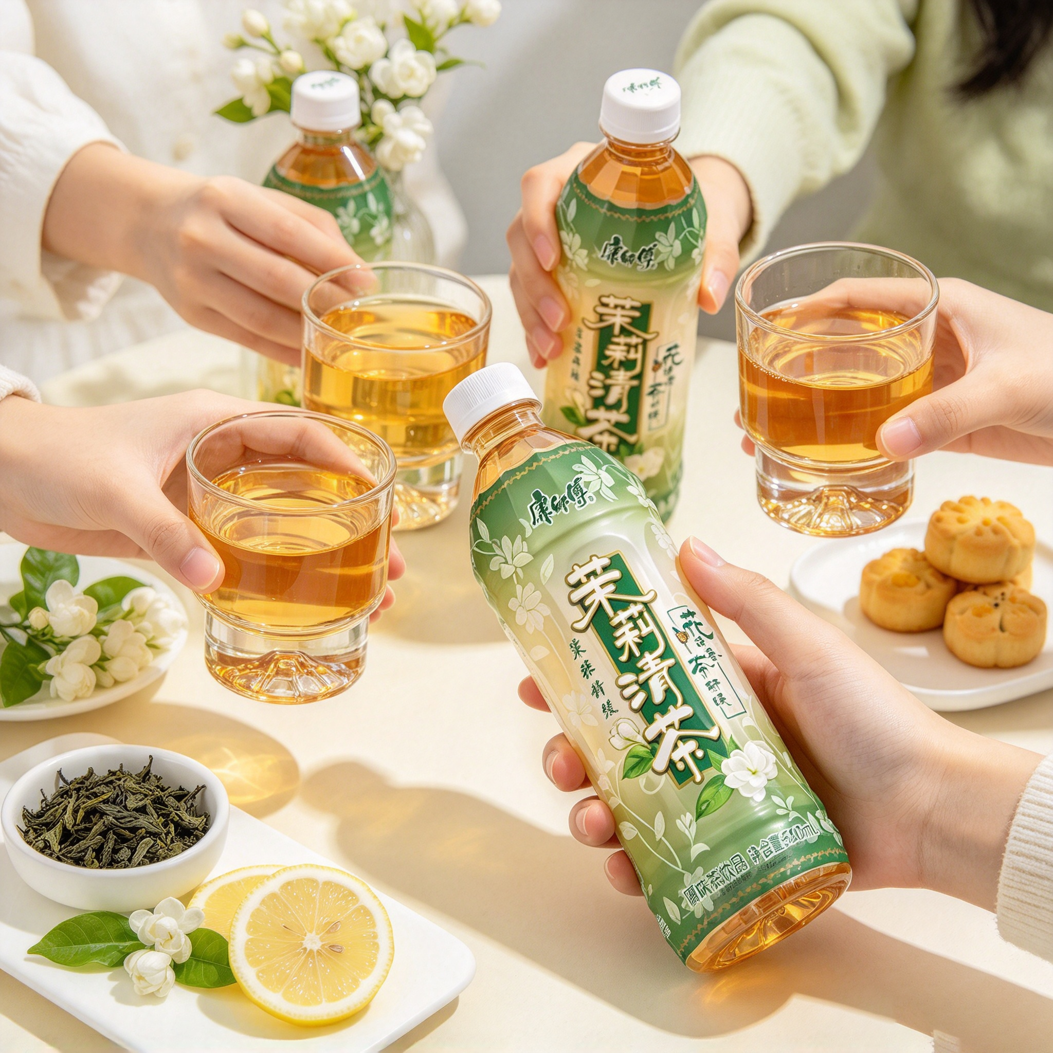 Master Kong Jasmine Tea 500ml 康师傅茉莉清茶 500ml