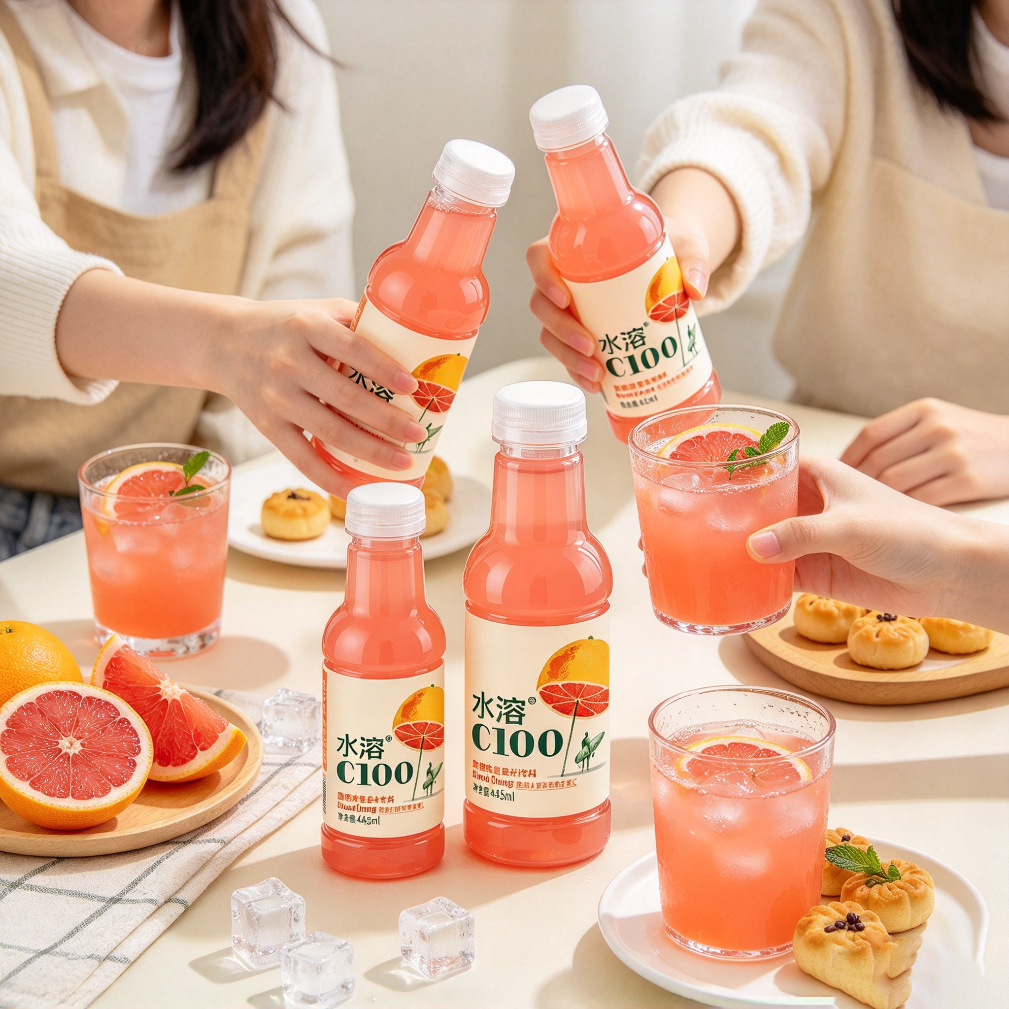 Shuirong C100 Blood Orange 445ml 水溶C100血橙味 445ml
