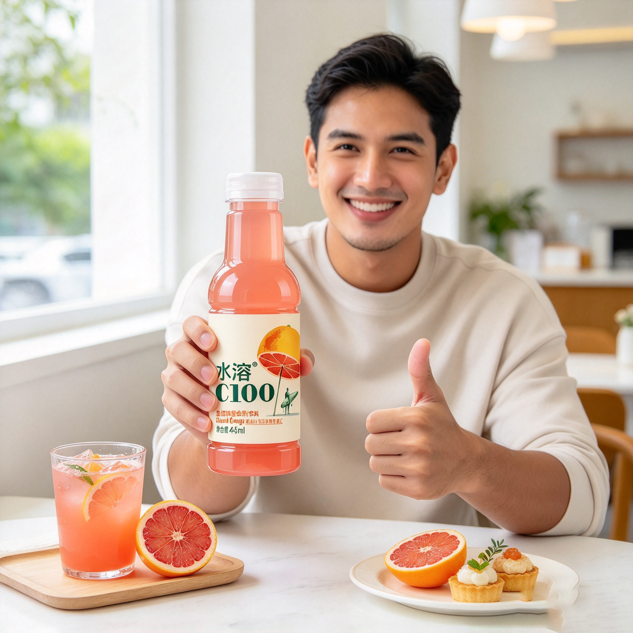 Shuirong C100 Blood Orange 445ml 水溶C100血橙味 445ml