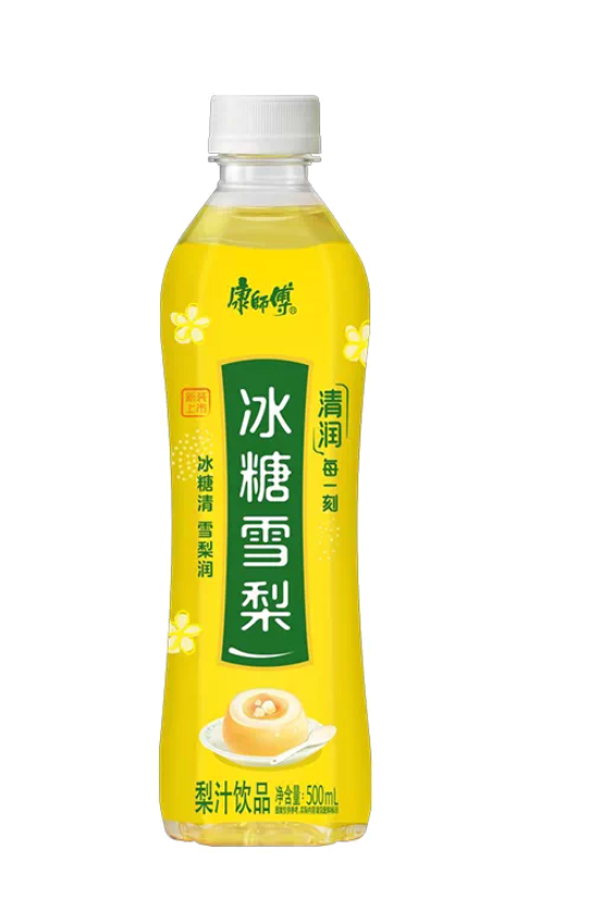Master Kong Rock Sugar Pear Drink 500ml 康师傅冰糖雪梨 500ml