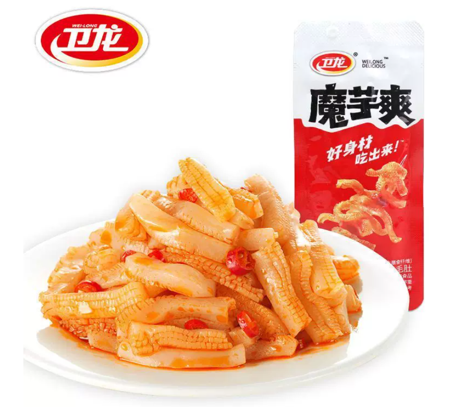 18g Weilong Konjac Spicy Vegetarian Tripe