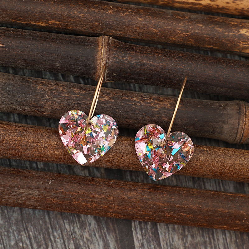 Heart Cross Earrings for Women - product image 14